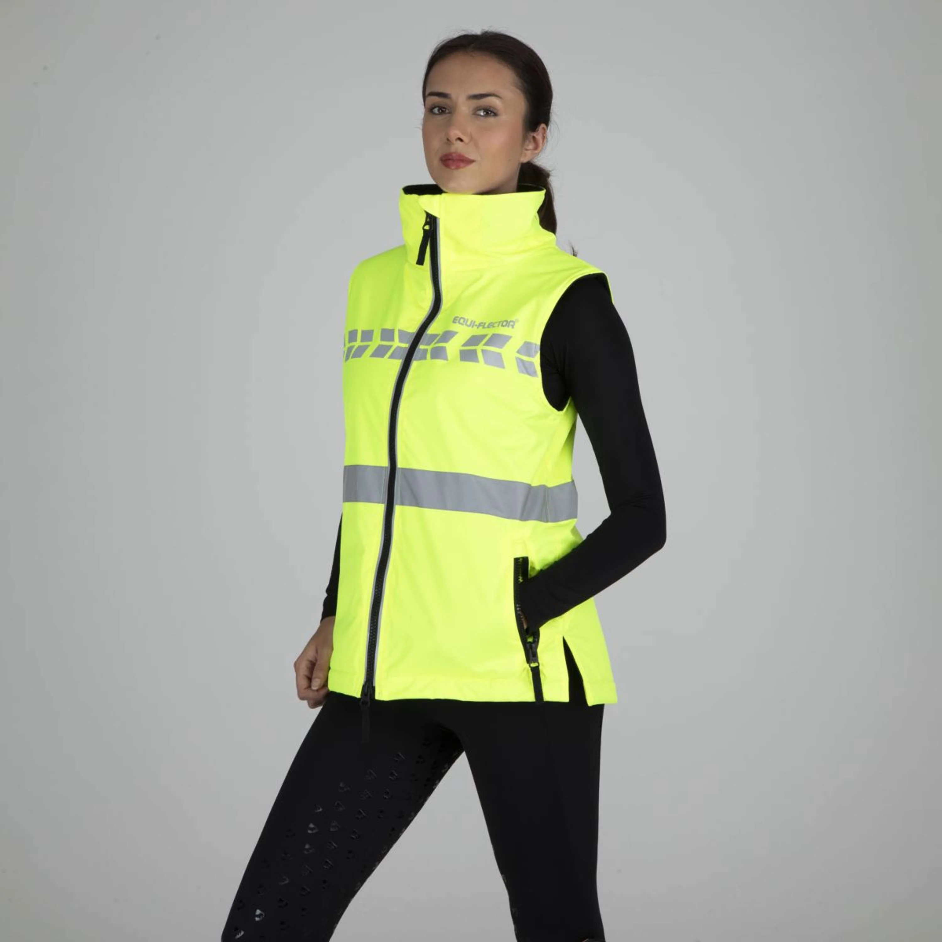 Equi-Flector by Shires Gilet Réfléchissant Jaune - Image 2