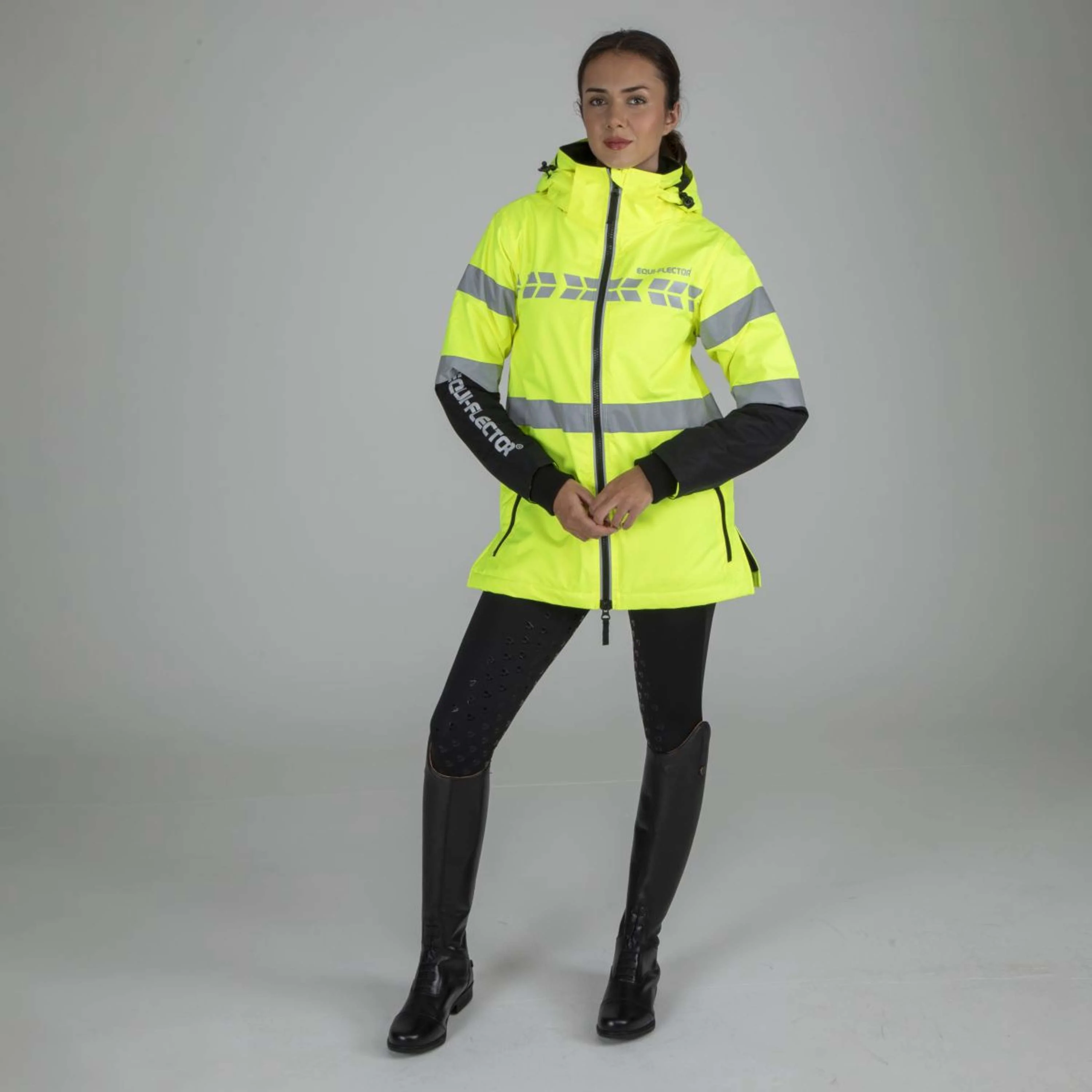 Equi-Flector by Shires Veste Réfléchissante Jaune - Image 10