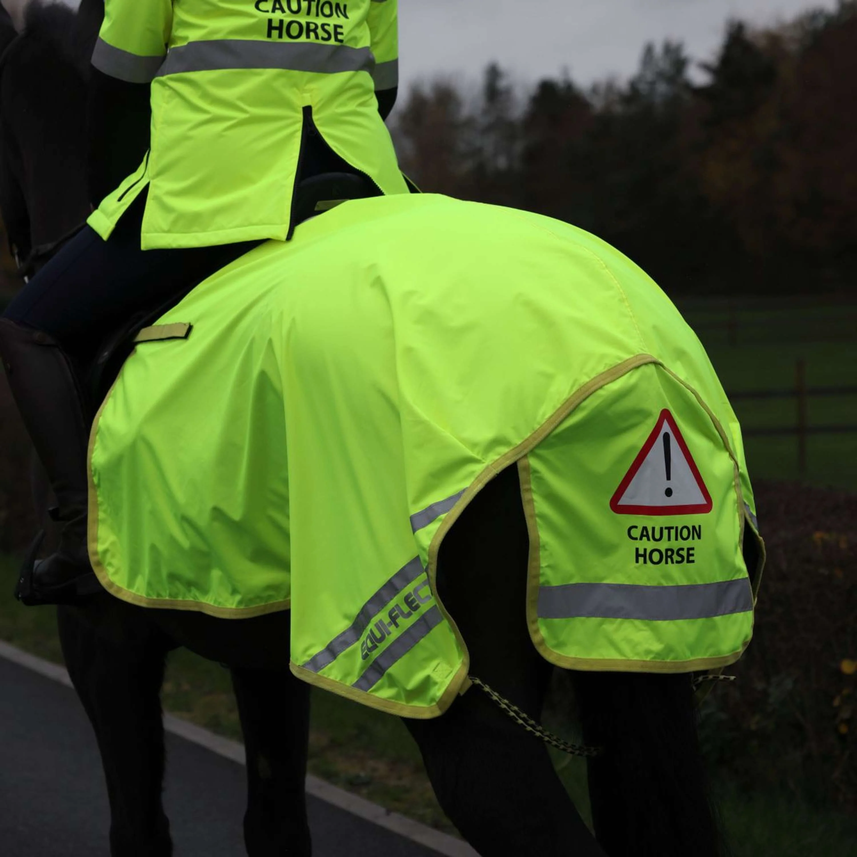 Equi-Flector by Shires Veste Réfléchissante Jaune - Image 13