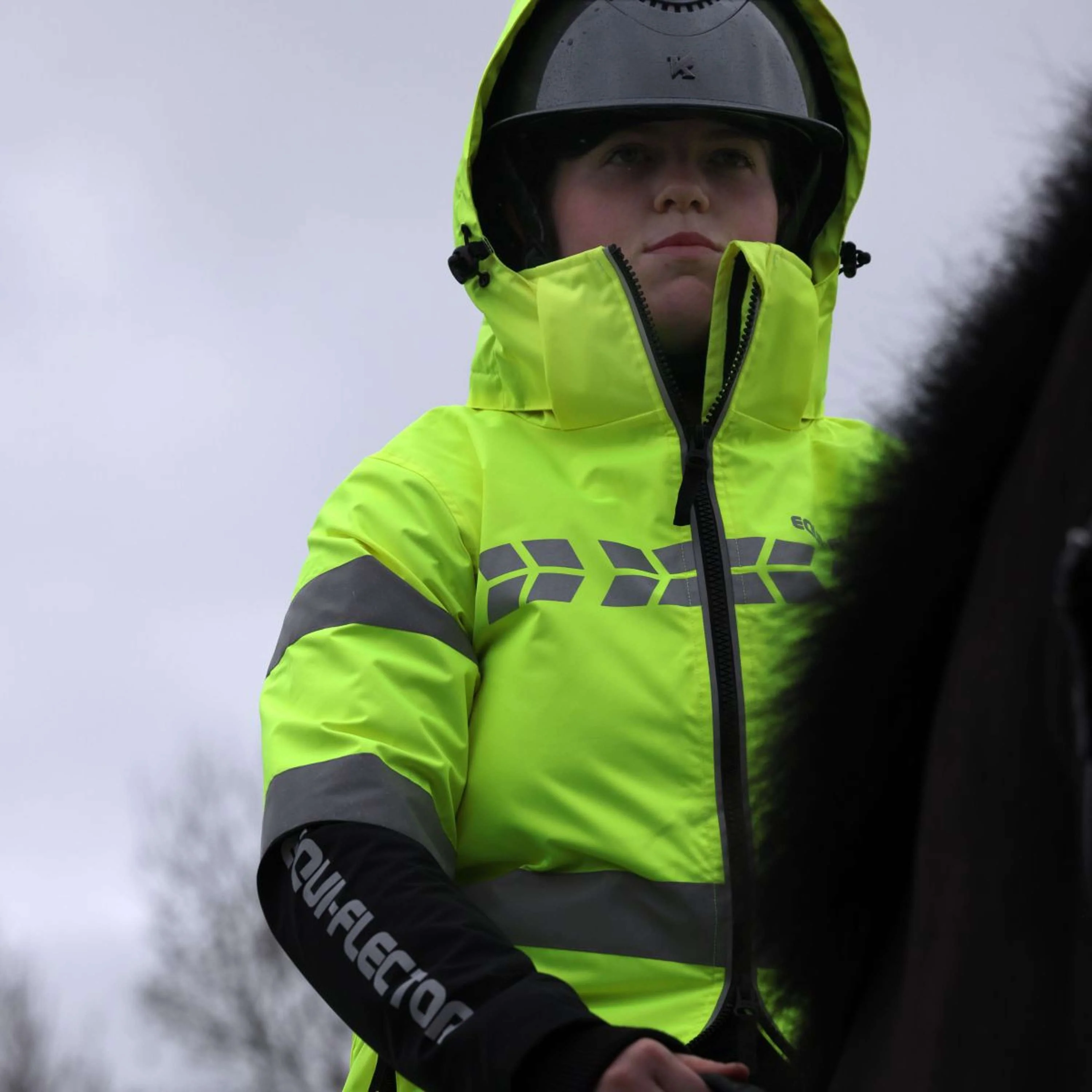 Equi-Flector by Shires Veste Réfléchissante Jaune - Image 18
