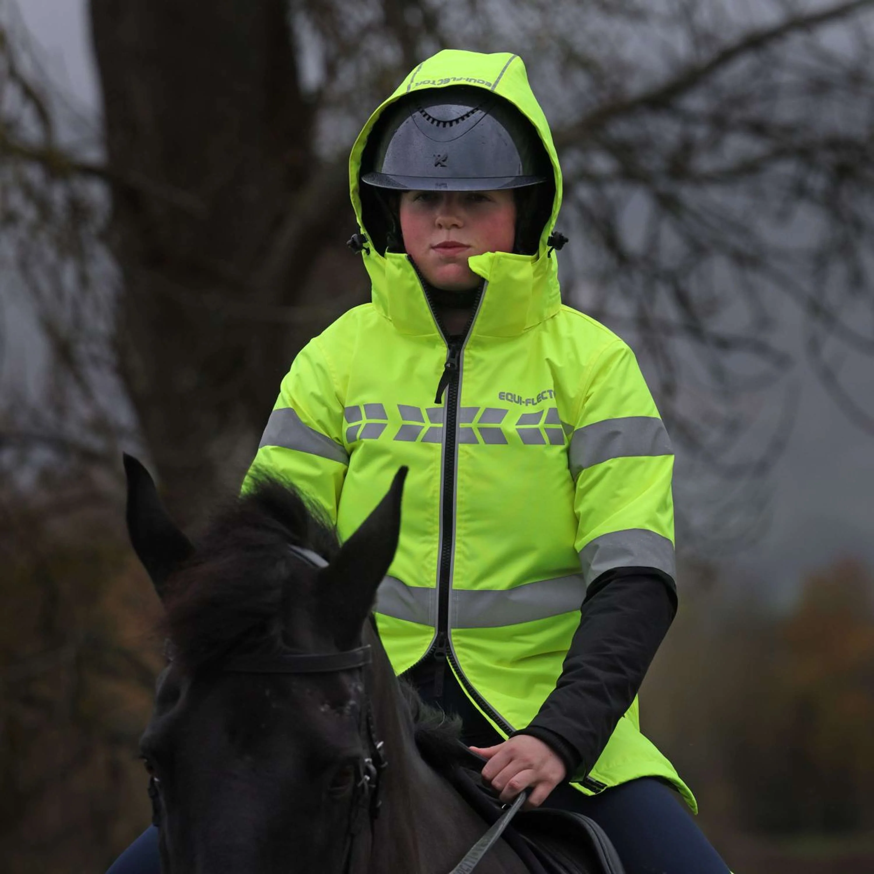 Equi-Flector by Shires Veste Réfléchissante Jaune - Image 19
