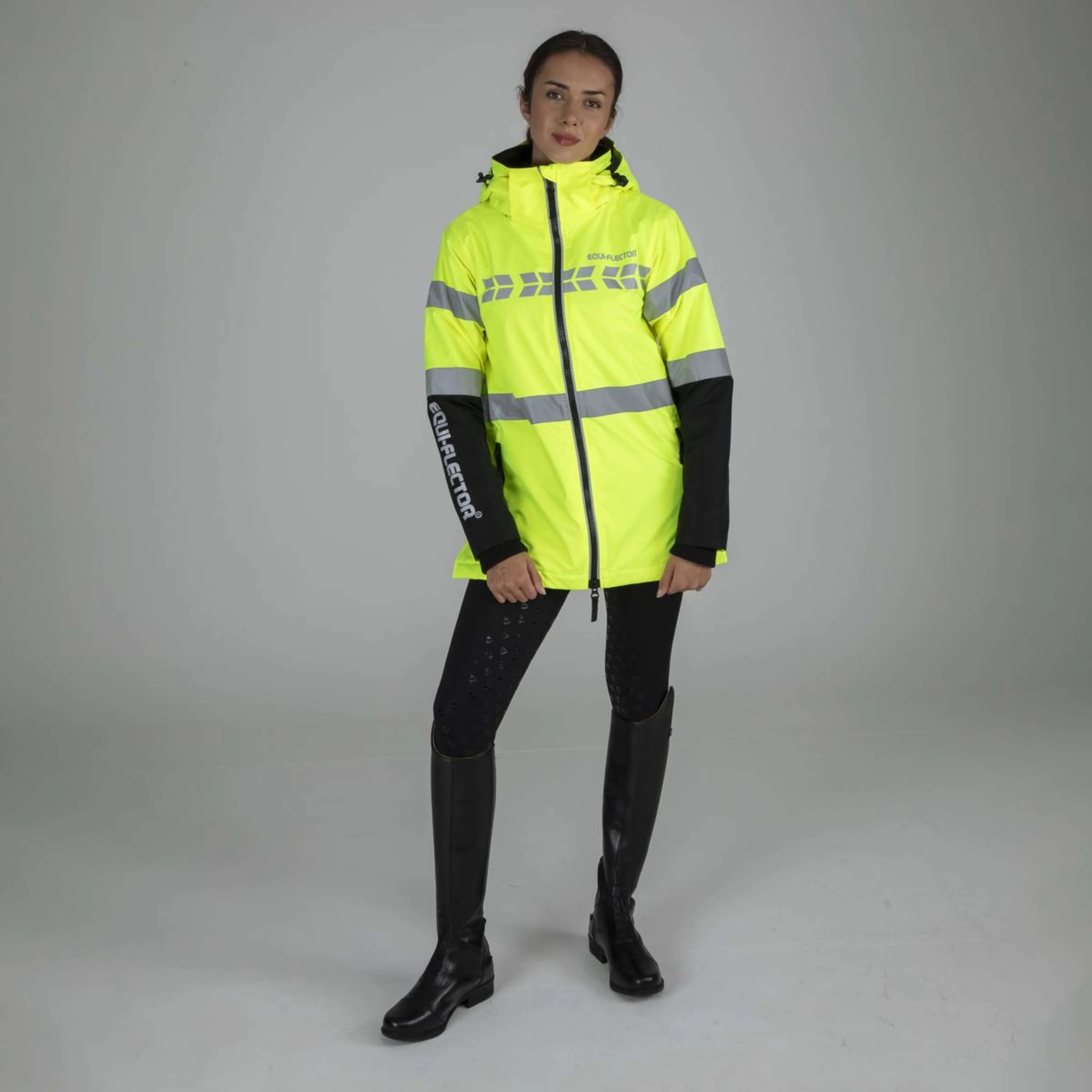 Equi-Flector by Shires Veste Réfléchissante Jaune - Image 8