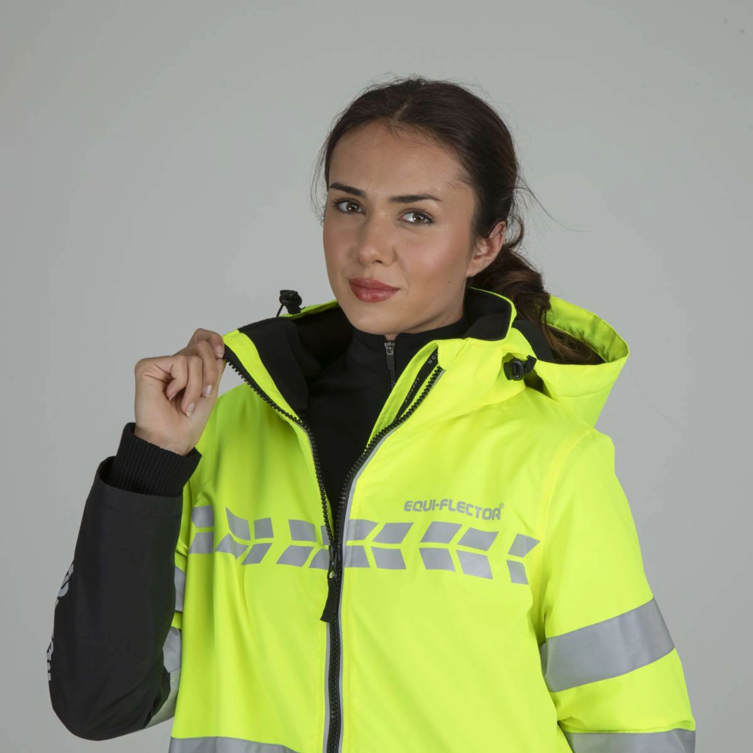 Equi-Flector by Shires Veste Réfléchissante Long Jaune - Image 29