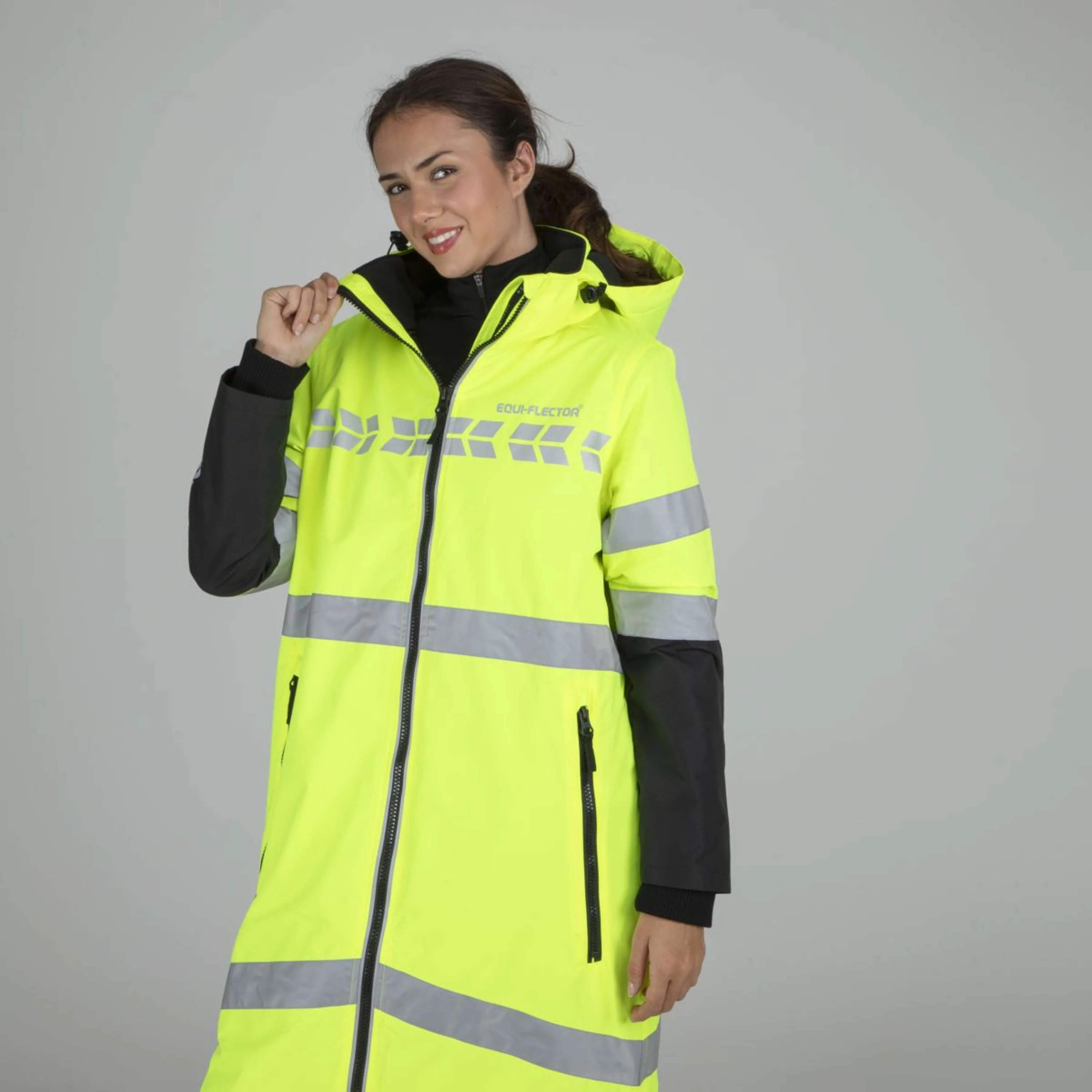 Equi-Flector by Shires Veste Réfléchissante Long Jaune - Image 31