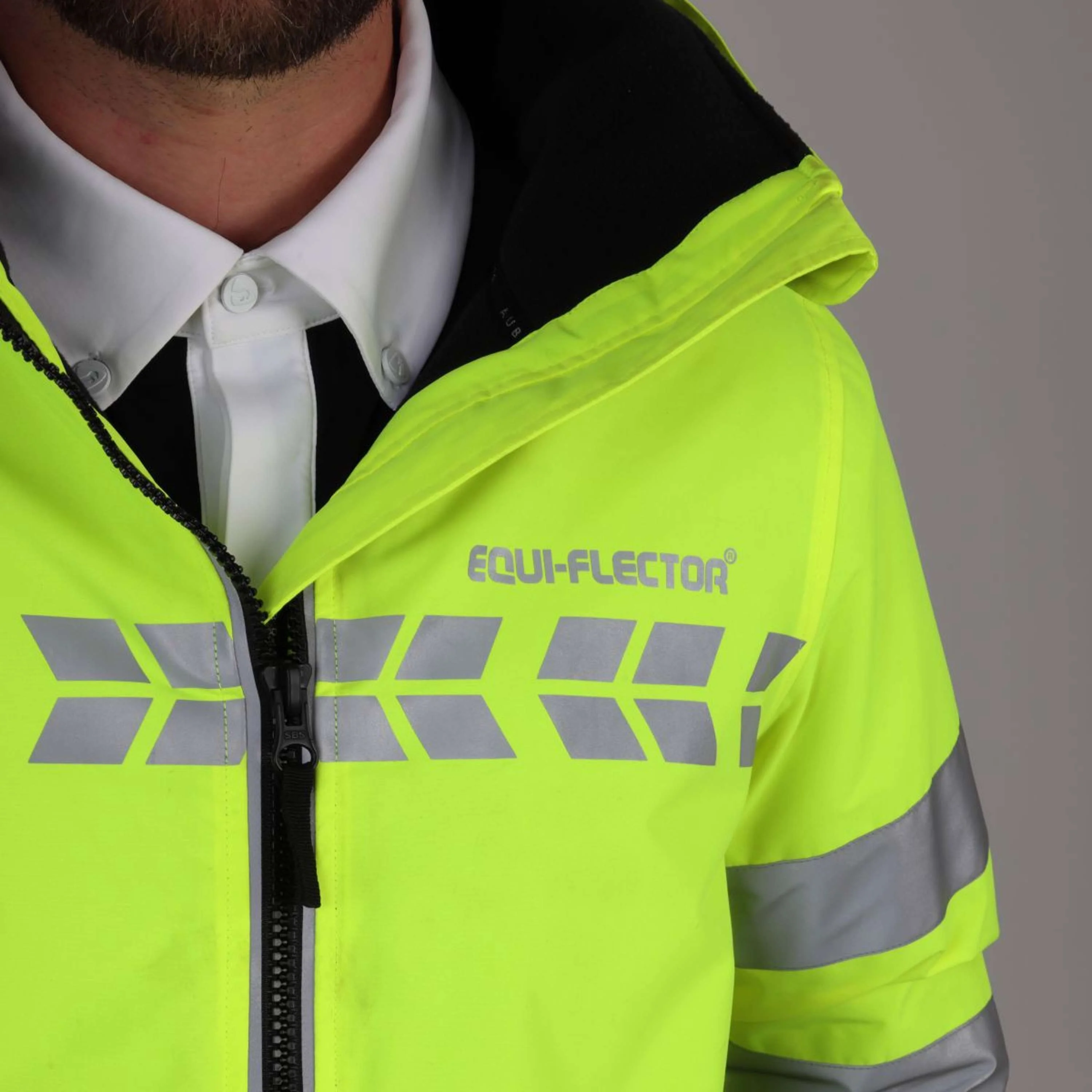 Equi-Flector by Shires Veste Réfléchissante Long Jaune - Image 38