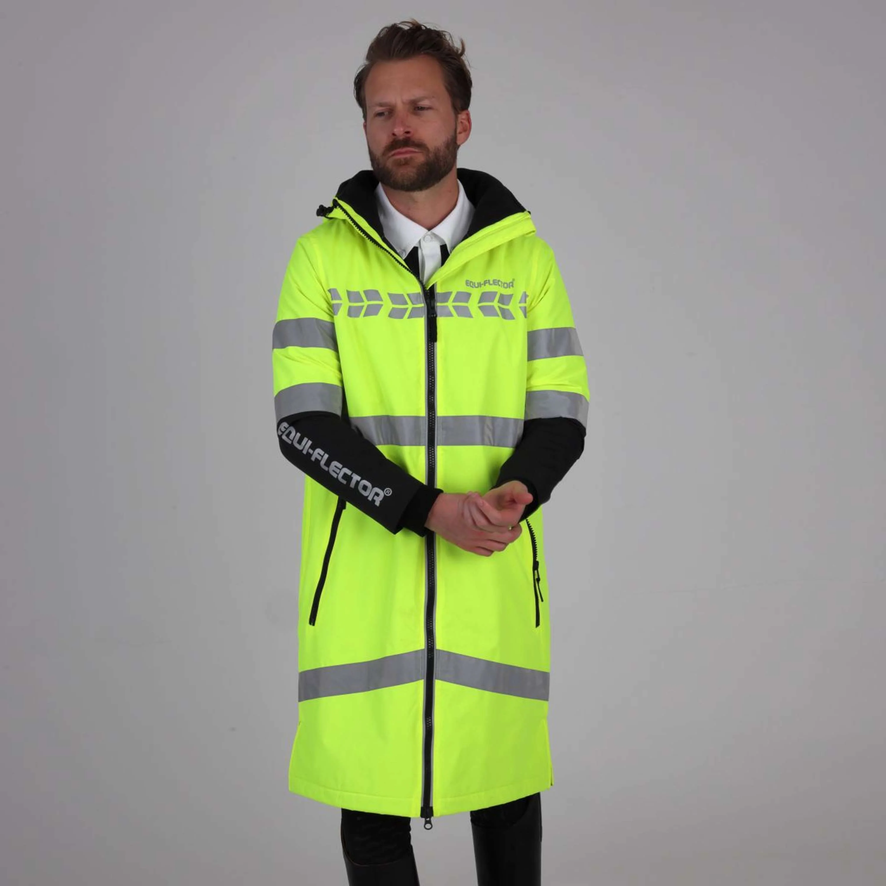 Equi-Flector by Shires Veste Réfléchissante Long Jaune - Image 44