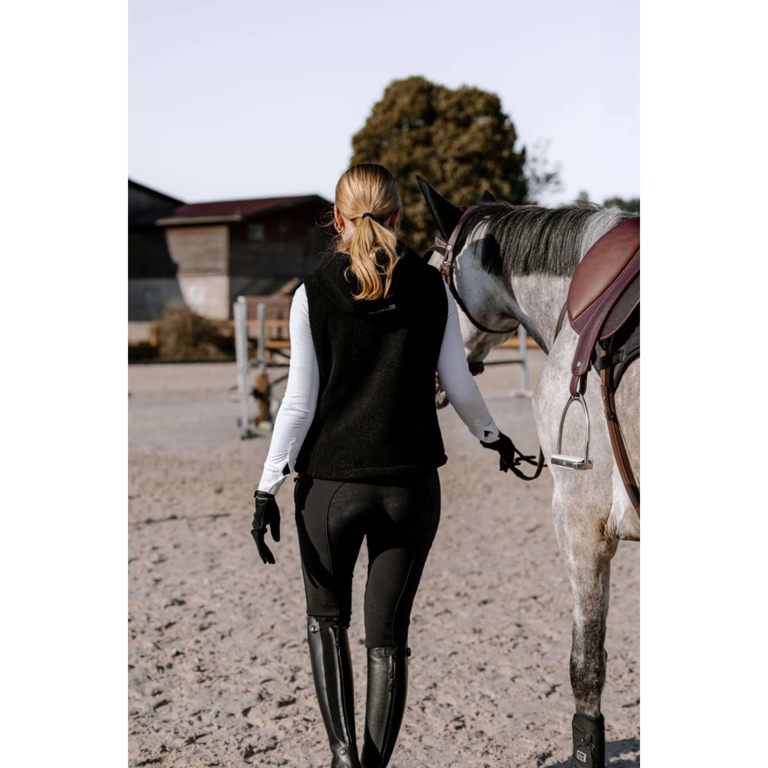 EQUITHÈME Chauffe-corps Chauffant Valery Noir - Image 7