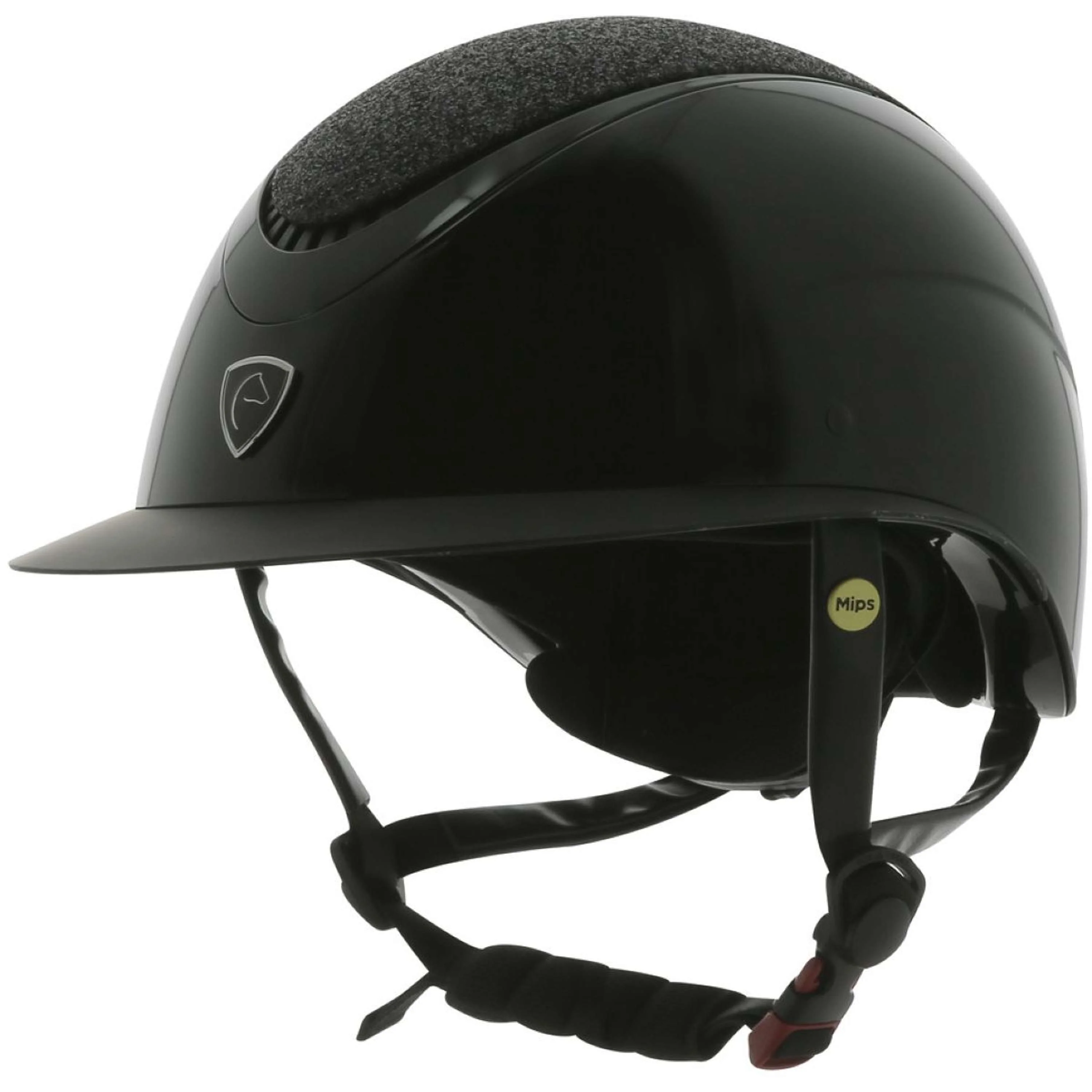 EQUITHÈME Bombe Wings Mips Paillettes Noir