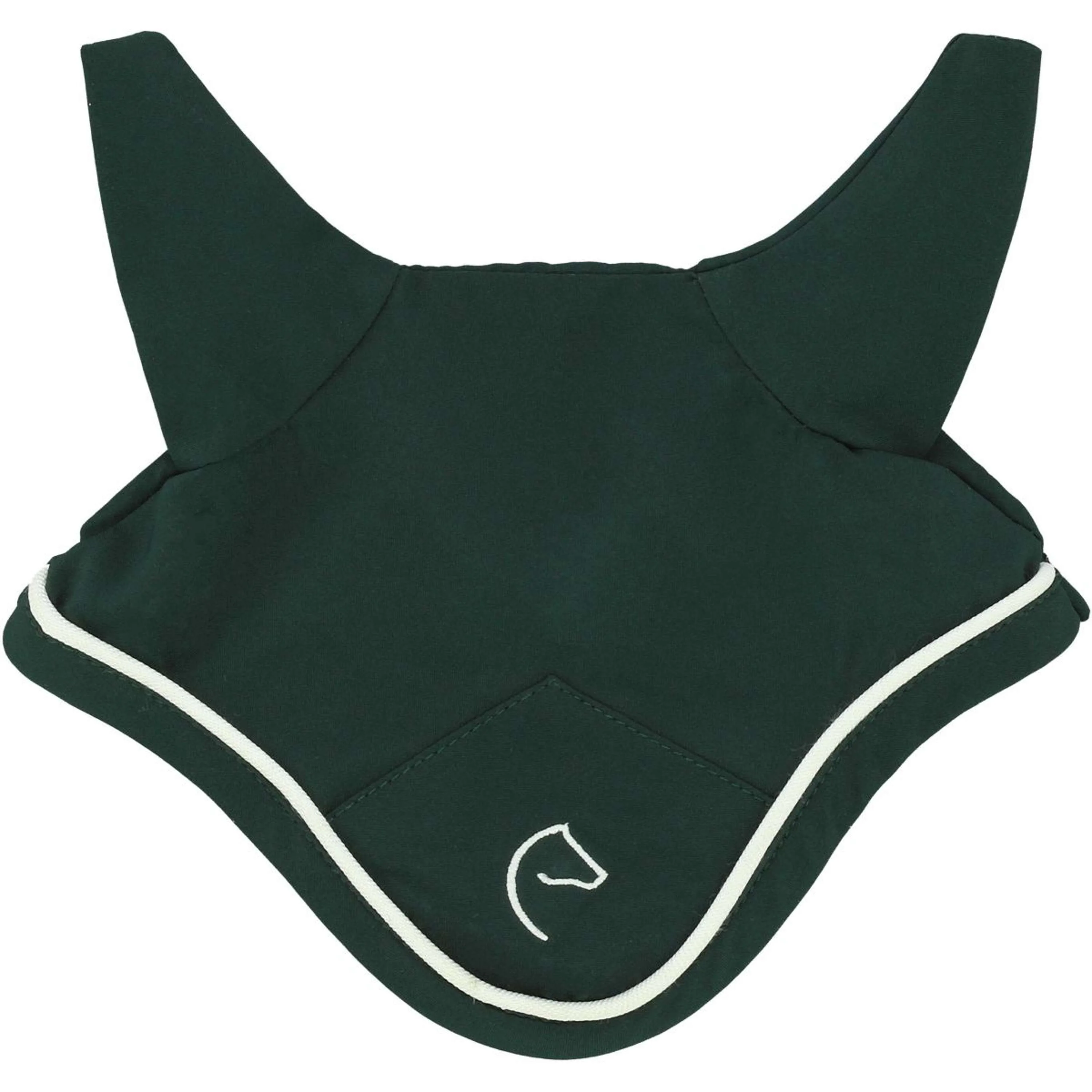 EQUITHÈME Pony Academy Bonnet Anti-Mouches Vert foncé