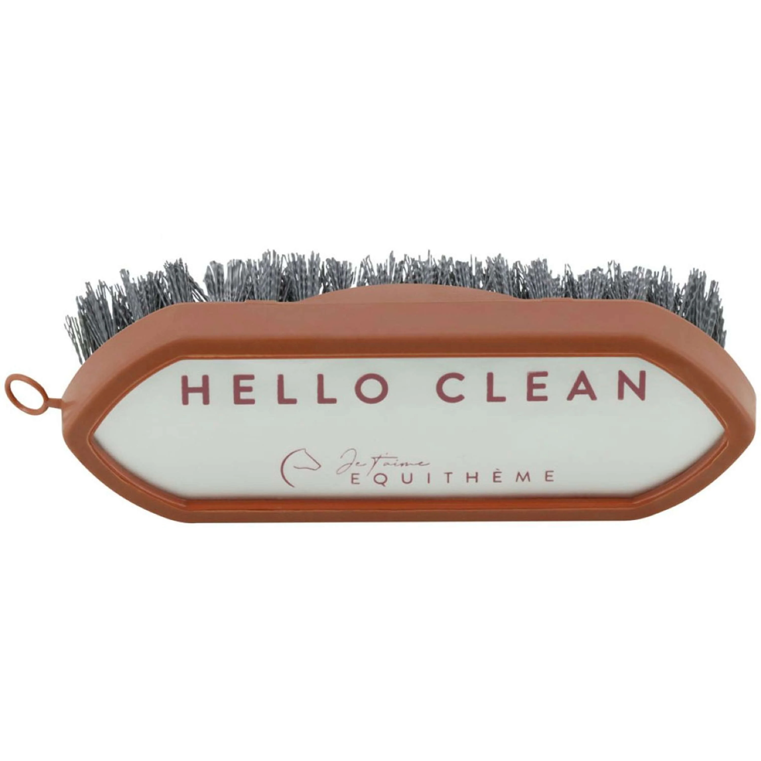 EQUITHÈME Brosse de Toilettage Je T'aime Noir - Image 6