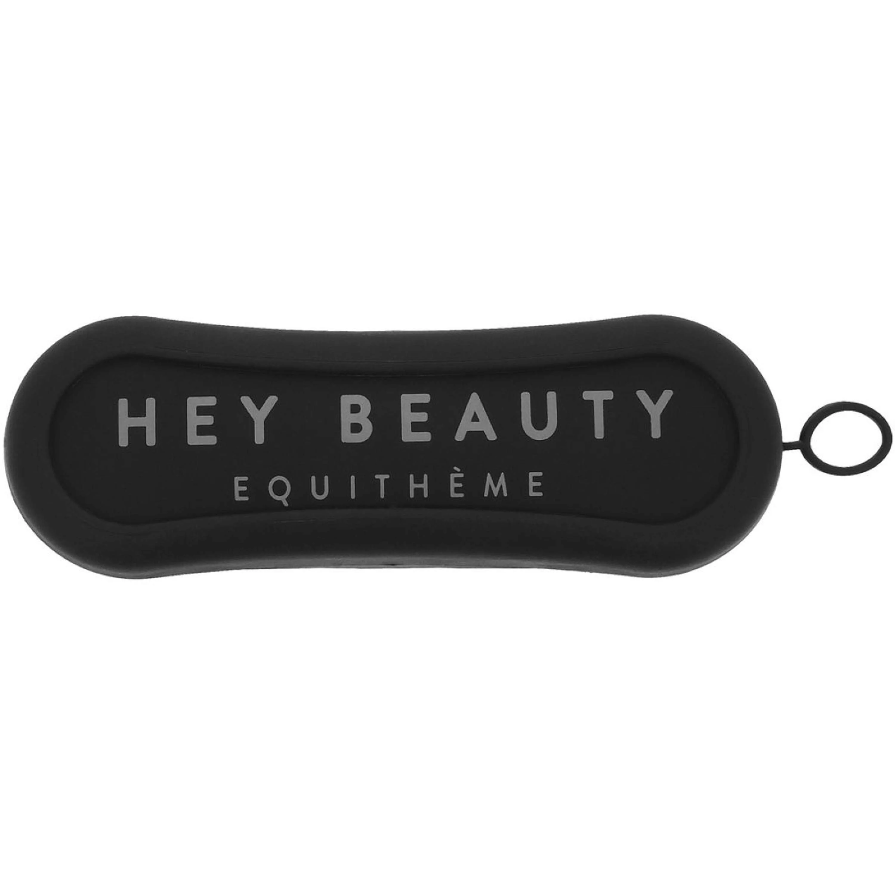 EQUITHÈME Brosse Tête Je T'aime Noir - Image 2