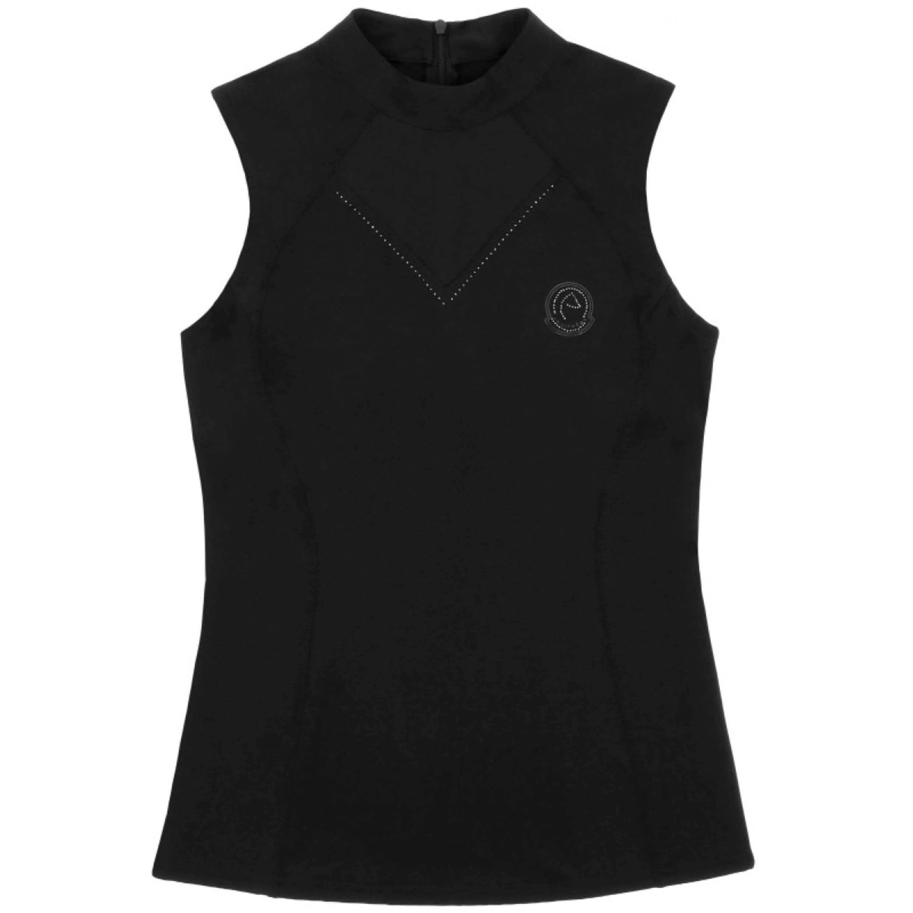 EQUITHÈME Chemise Carla Sans Manche Noir