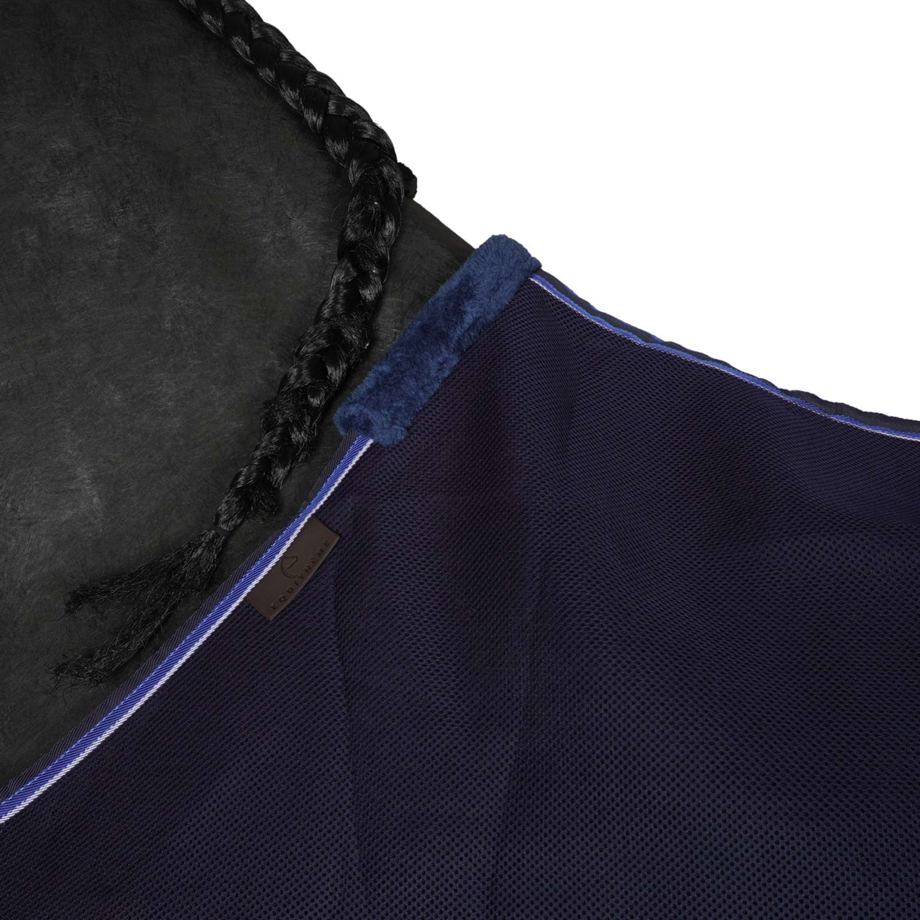 EQUITHÈME Couverture Anti-Mouches Classic 3D Mesh Marin - Image 6