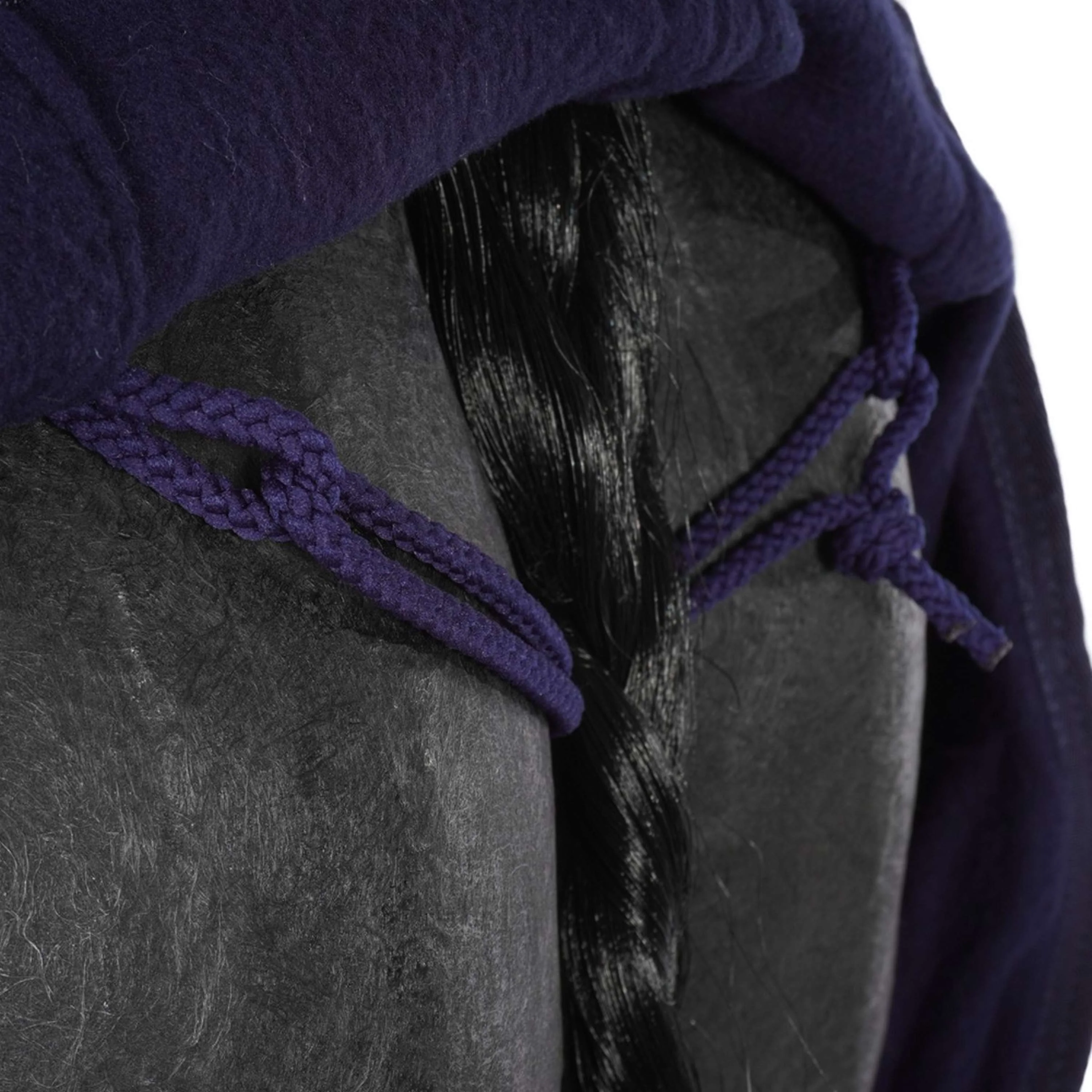 EQUITHÈME Couvre-reins Teddy Fleece Marin - Image 5
