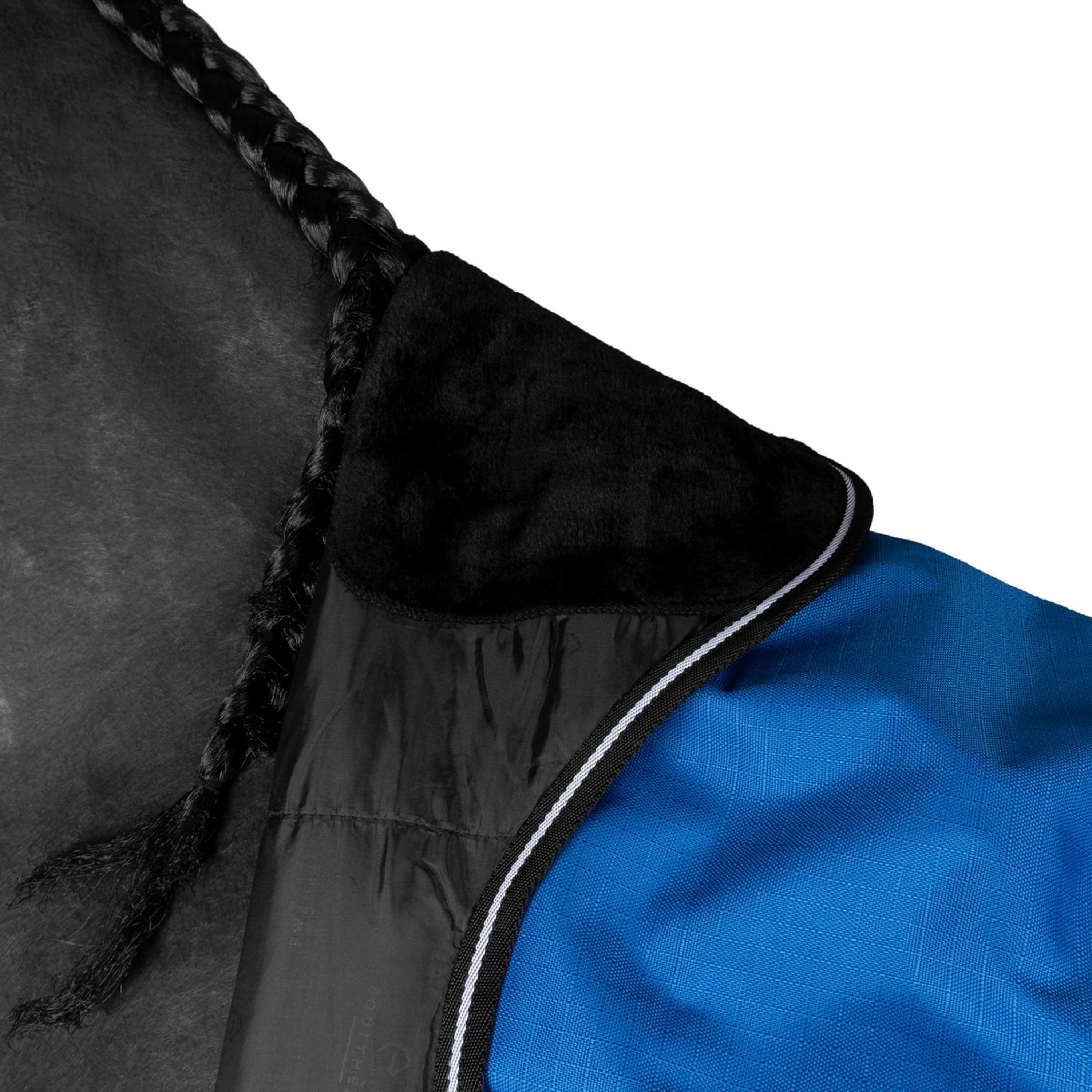 EQUITHÈME Couverture d'Extérieur Tyrex 1200D 300g Aisance High Neck Bleu Royal - Image 7