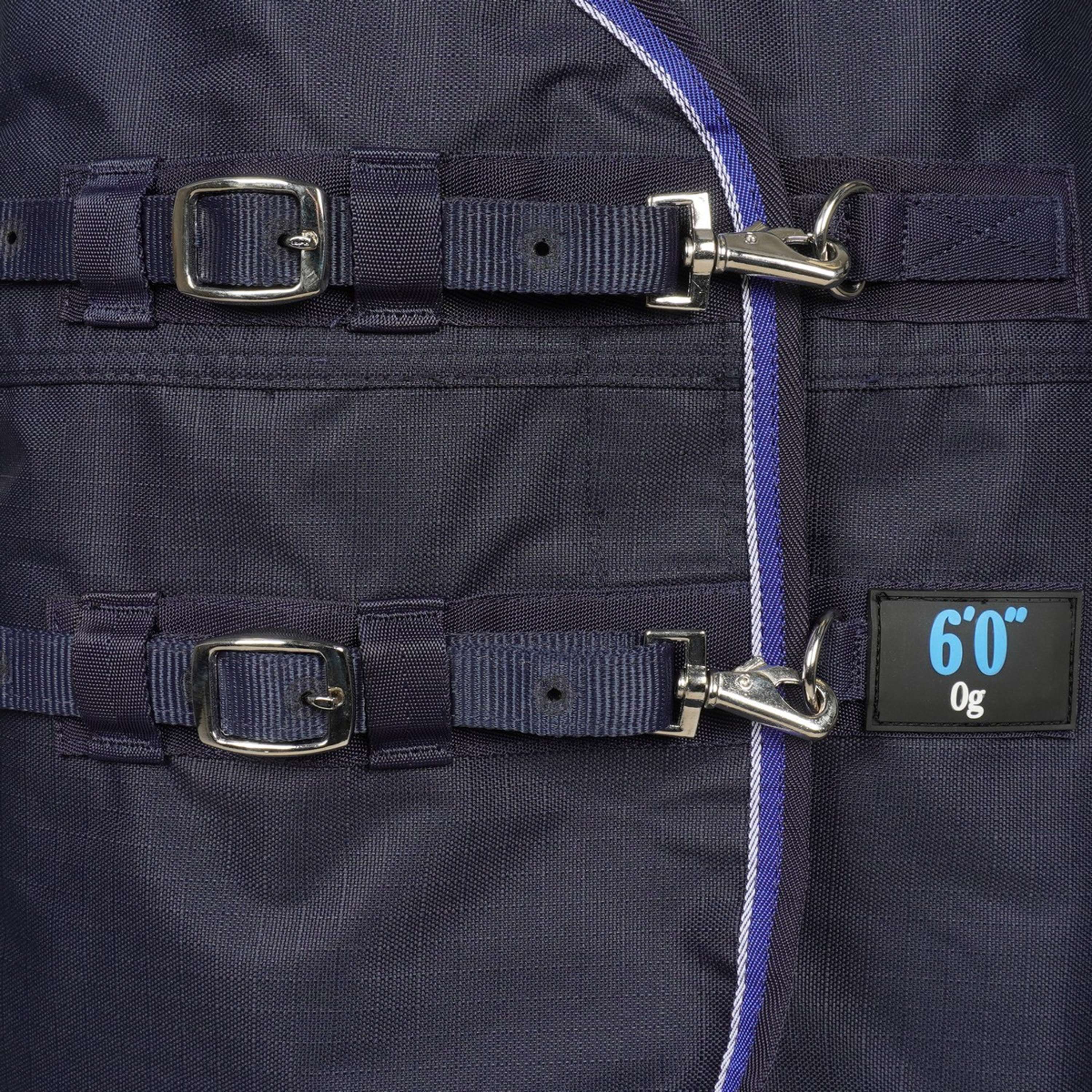 EQUITHÈME Couverture d'Extérieur Classic 1200D 100g Marin - Image 3