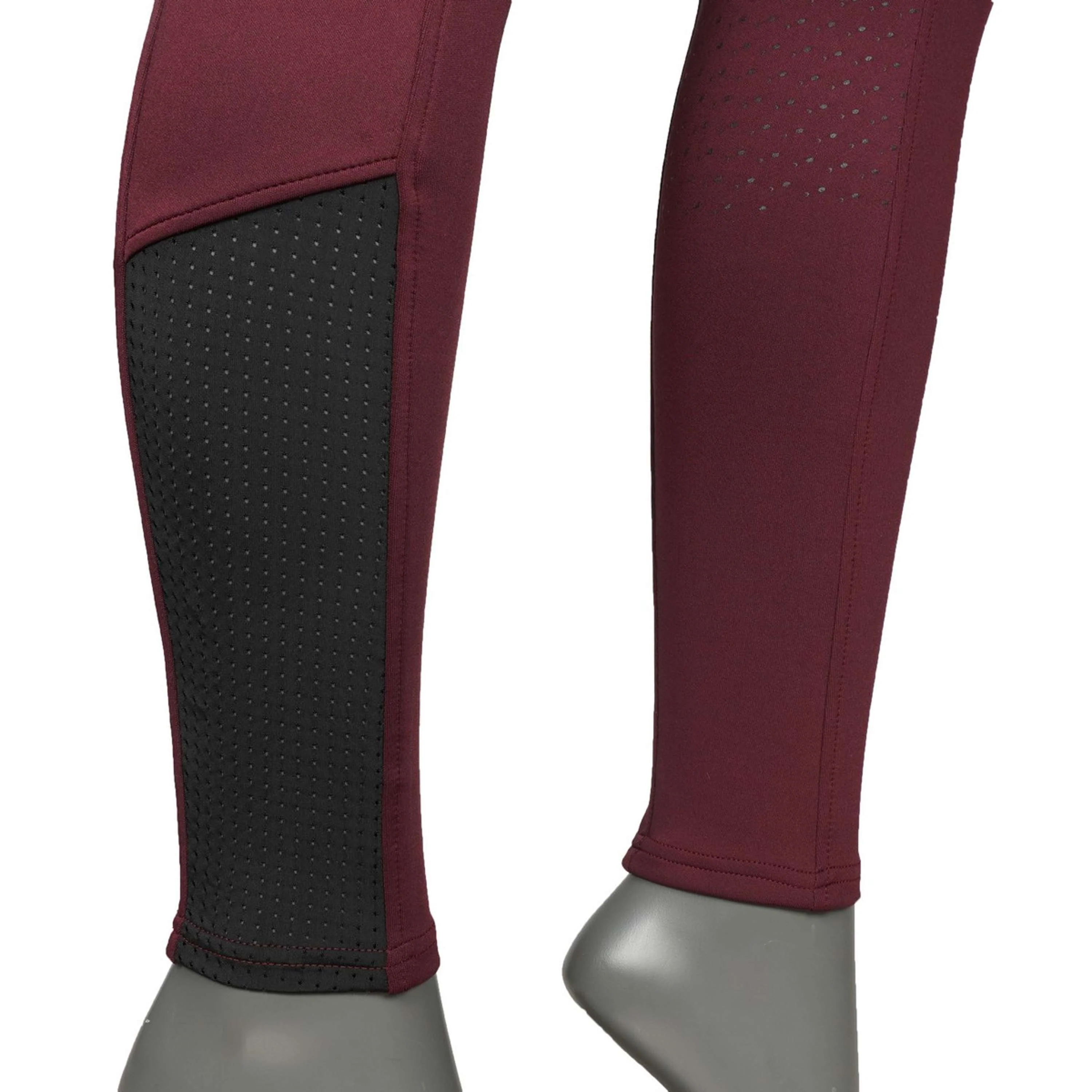 EQUITHÈME Legging d'Équitation Brigitte Bordeaux - Image 10