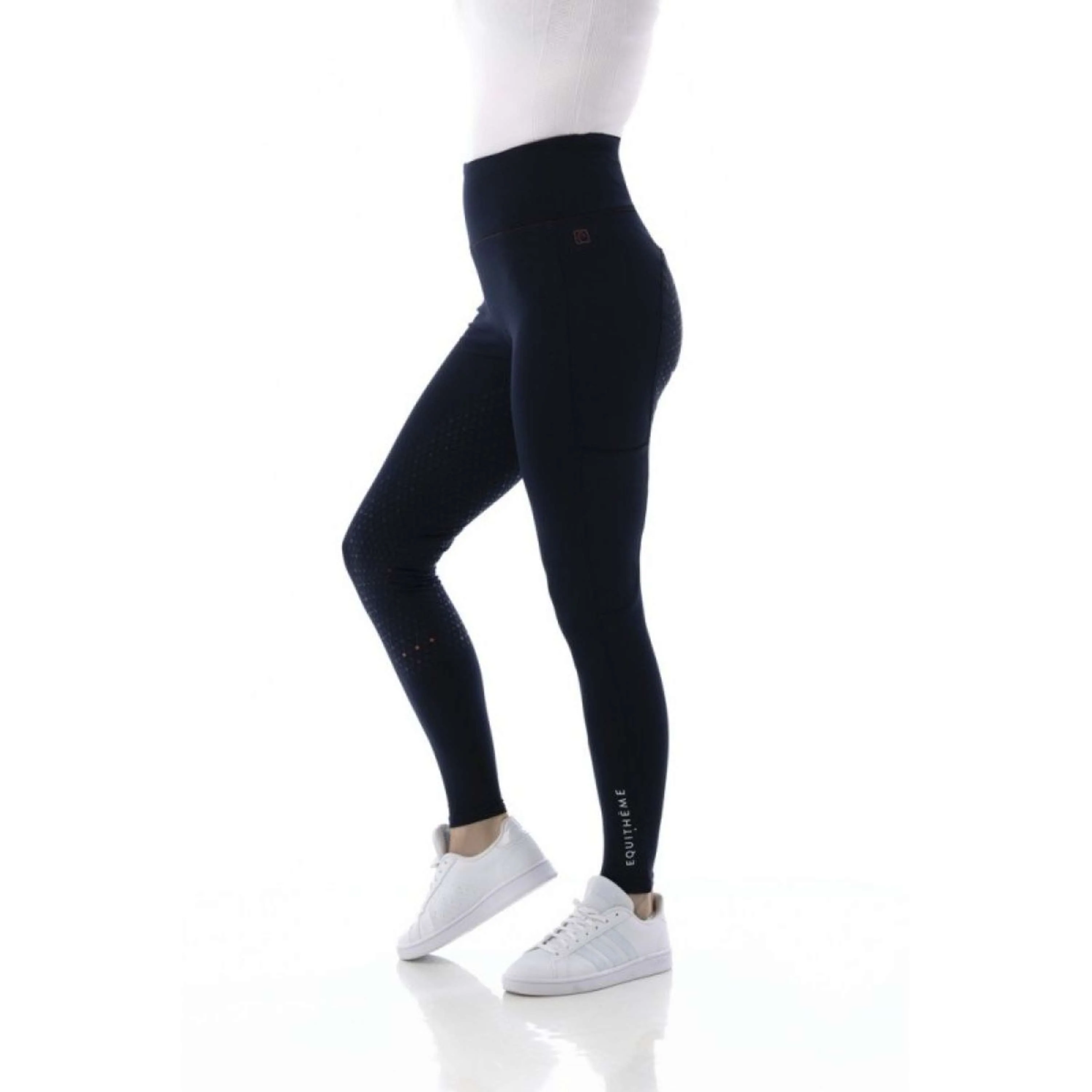 EQUITHÈME Legging d'Équitation Lyly Pull-On Marin - Image 6