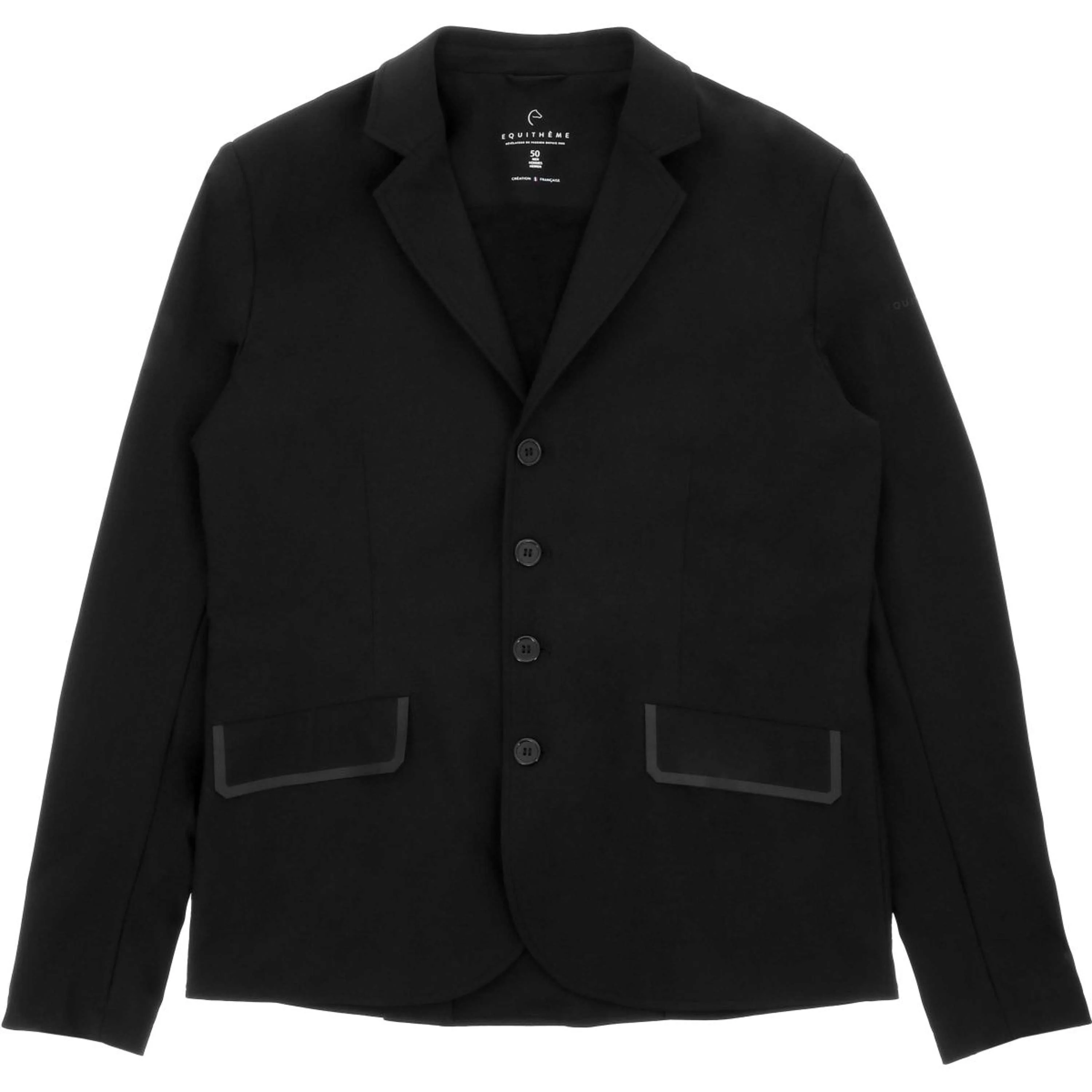 EQUITHÈME Petite Veste de Concours Budapest Hommes Noir - Image 3