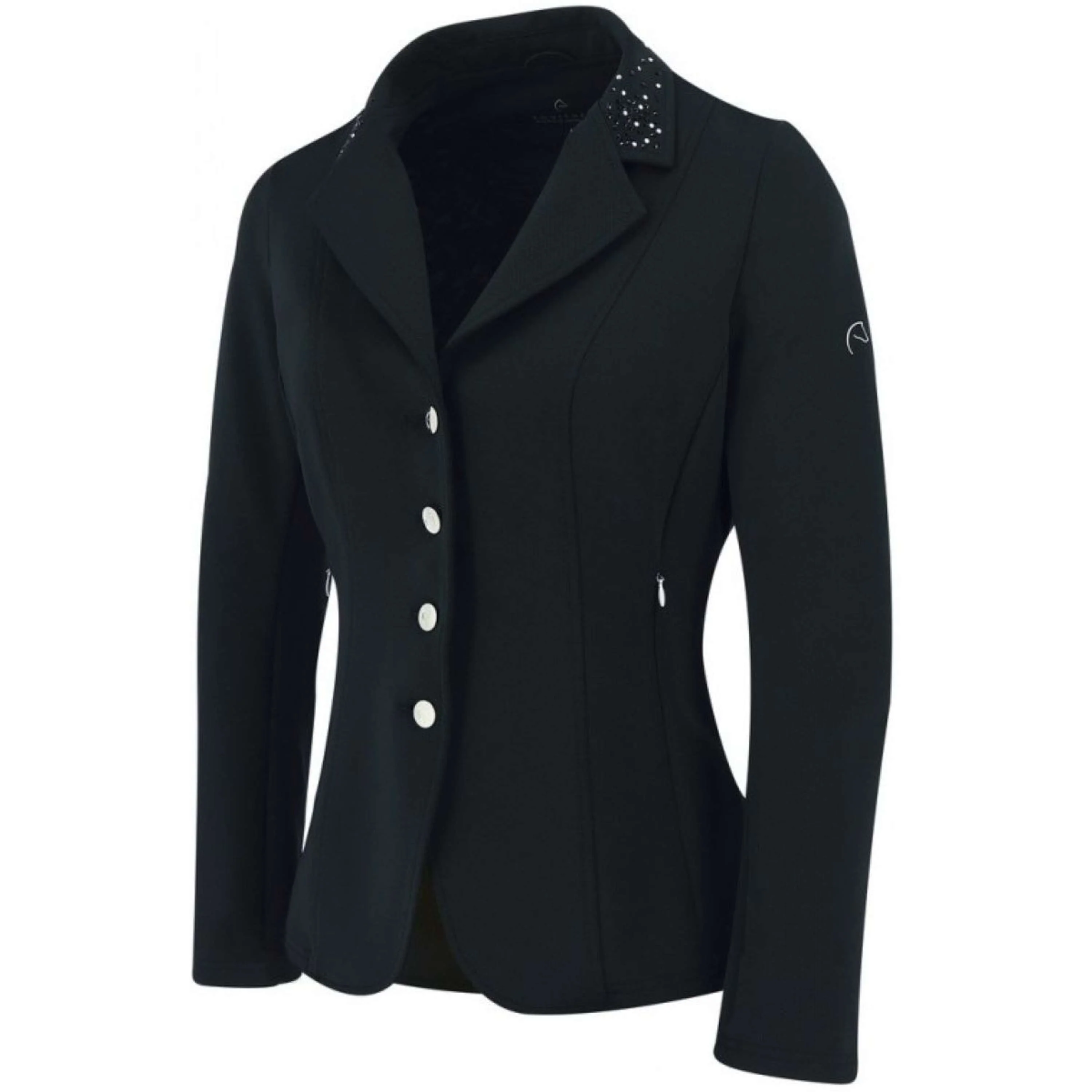 EQUITHÈME Petite Veste de Concours Megev Noir - Image 2
