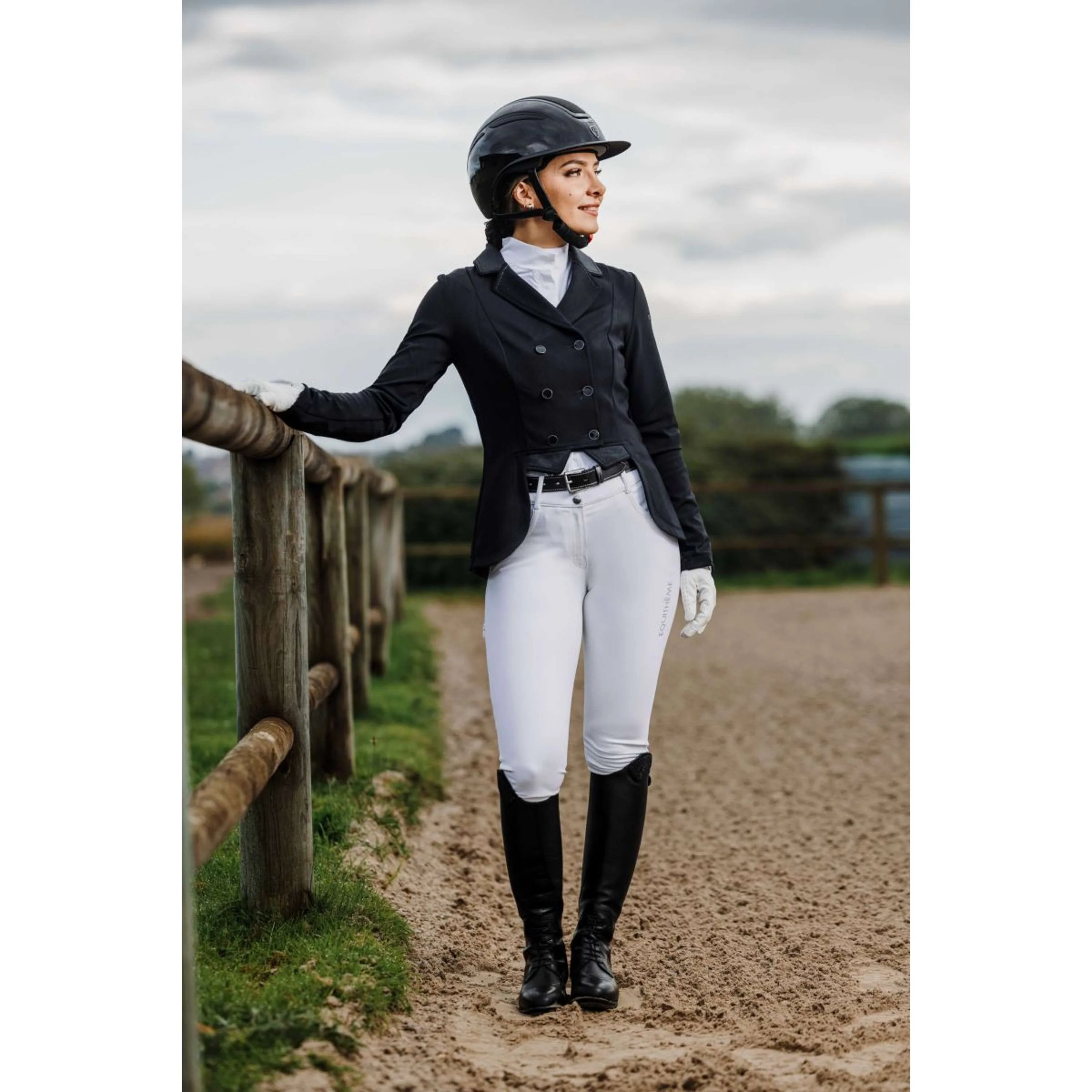 EQUITHÈME Petite Veste de Concours Munich Femme Noir