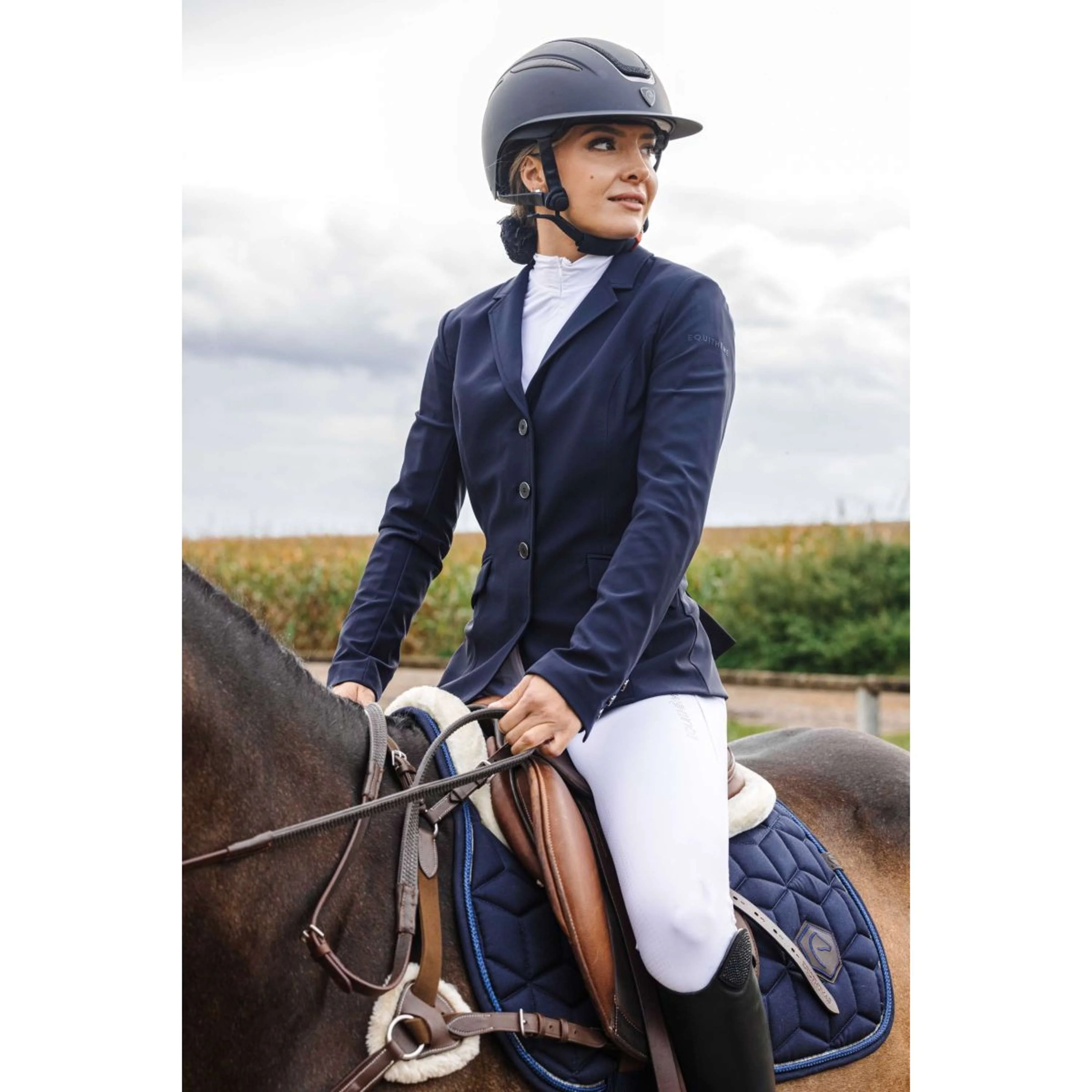 EQUITHÈME Petite Veste de Concours Nancy Marin - Image 2