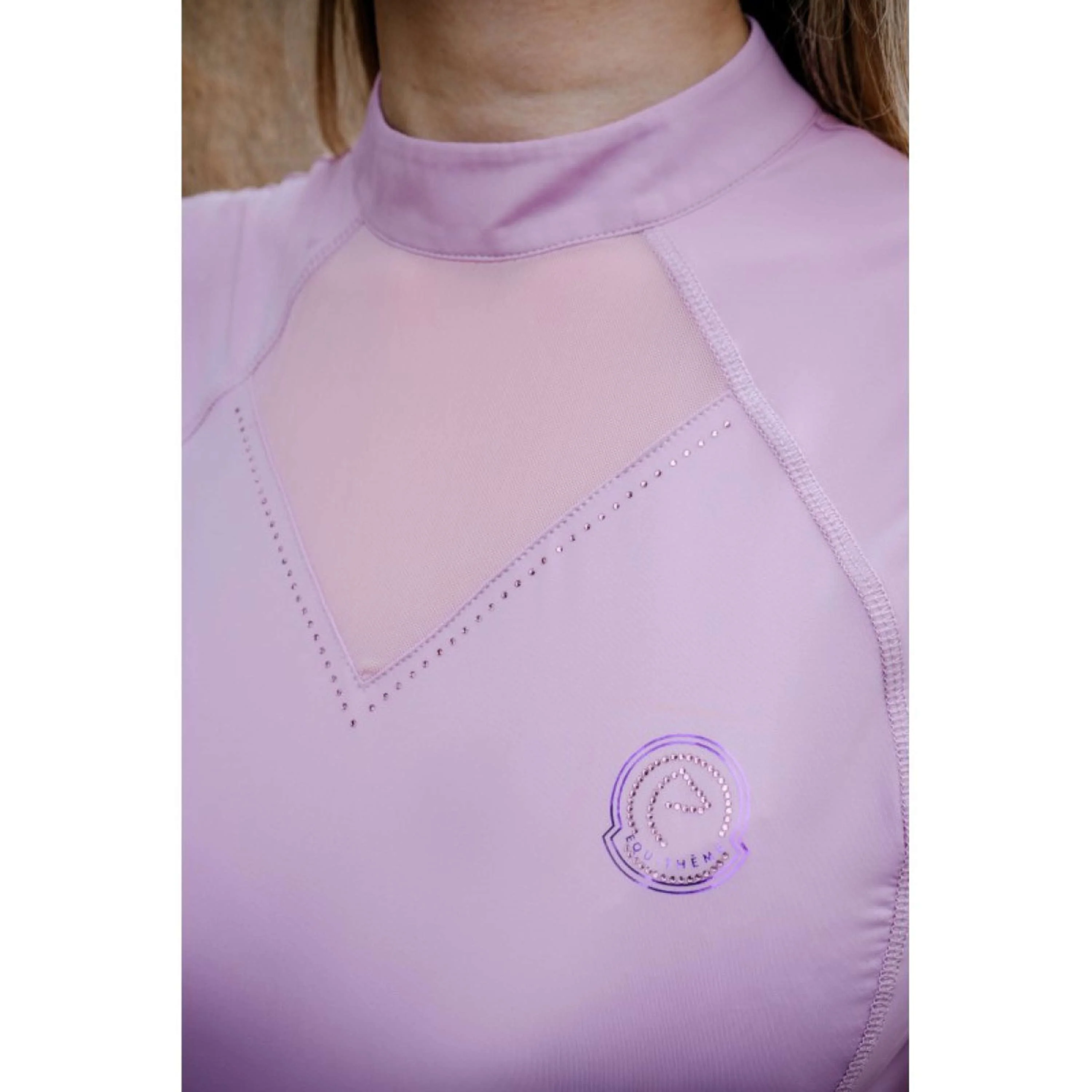 EQUITHÈME Polo Claudia Violet - Image 6