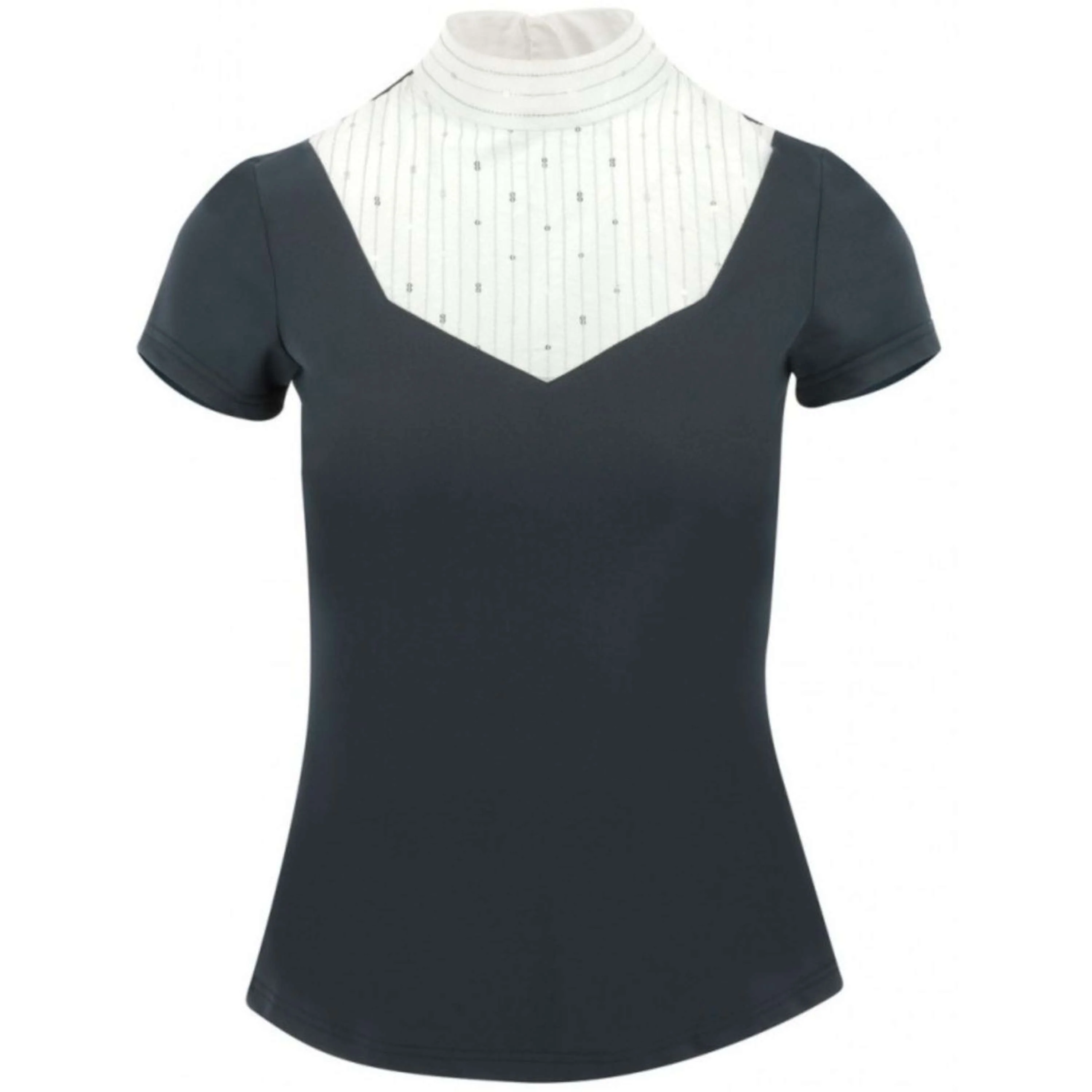 EQUITHÈME T-shirt de Concours Lerma Femme Marin - Image 3