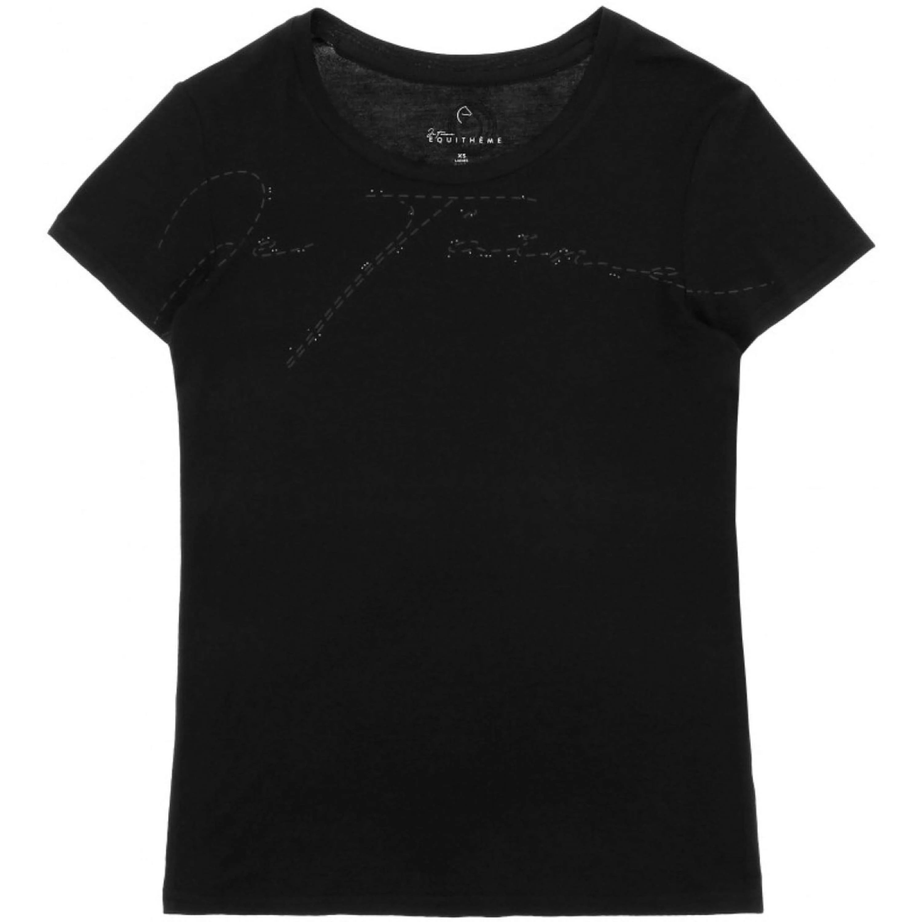 EQUITHÈME T-Shirt Tessie Noir