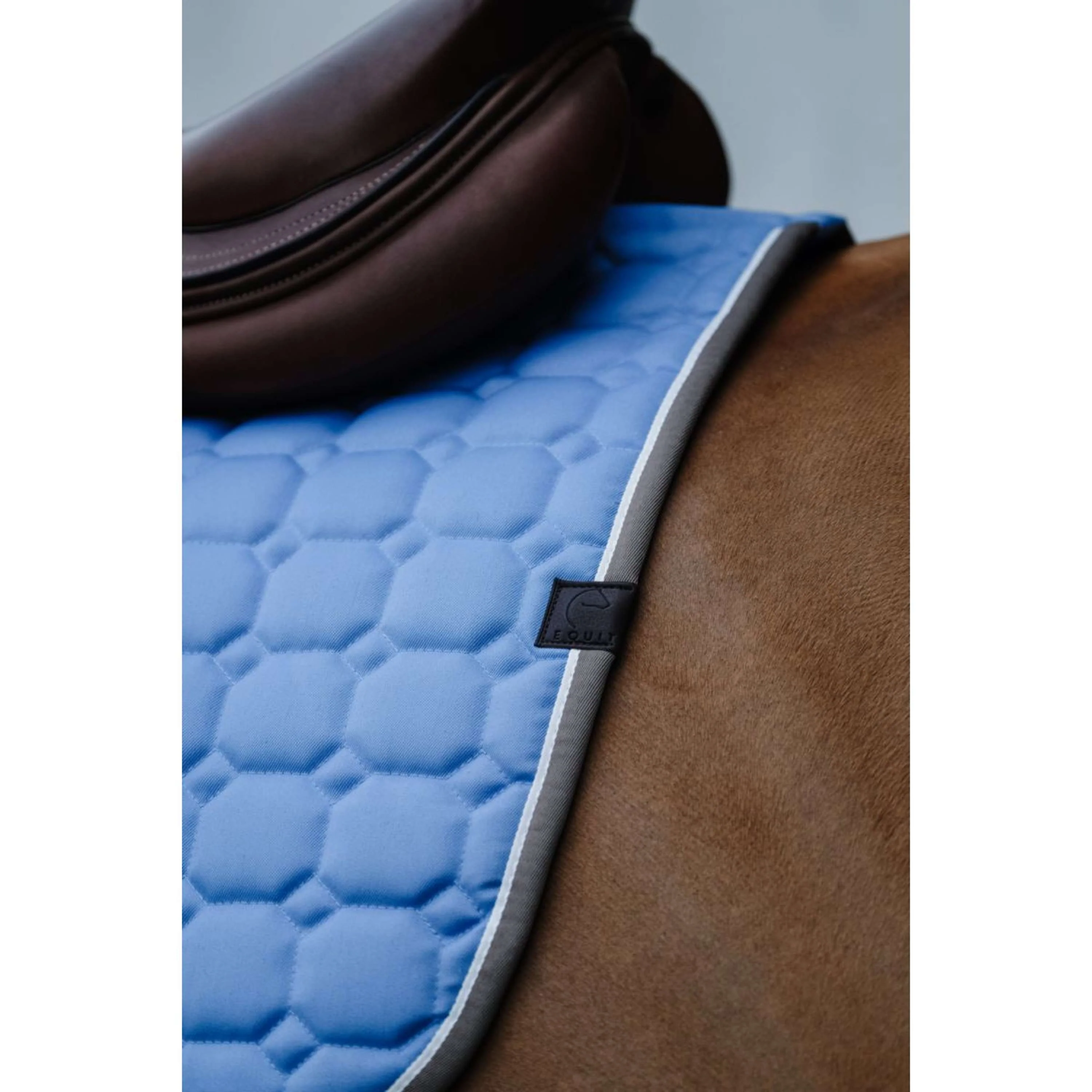 EQUITHÈME Tapis de Selle Orion Bleu clair - Image 3