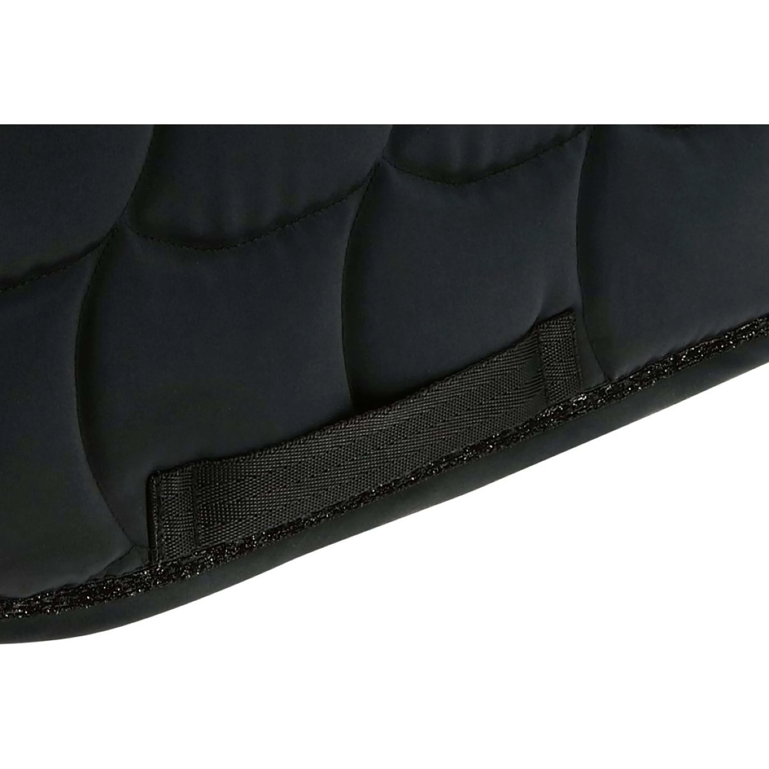 EQUITHÈME Tapis de Selle Satin Polyvalent Noir - Image 5