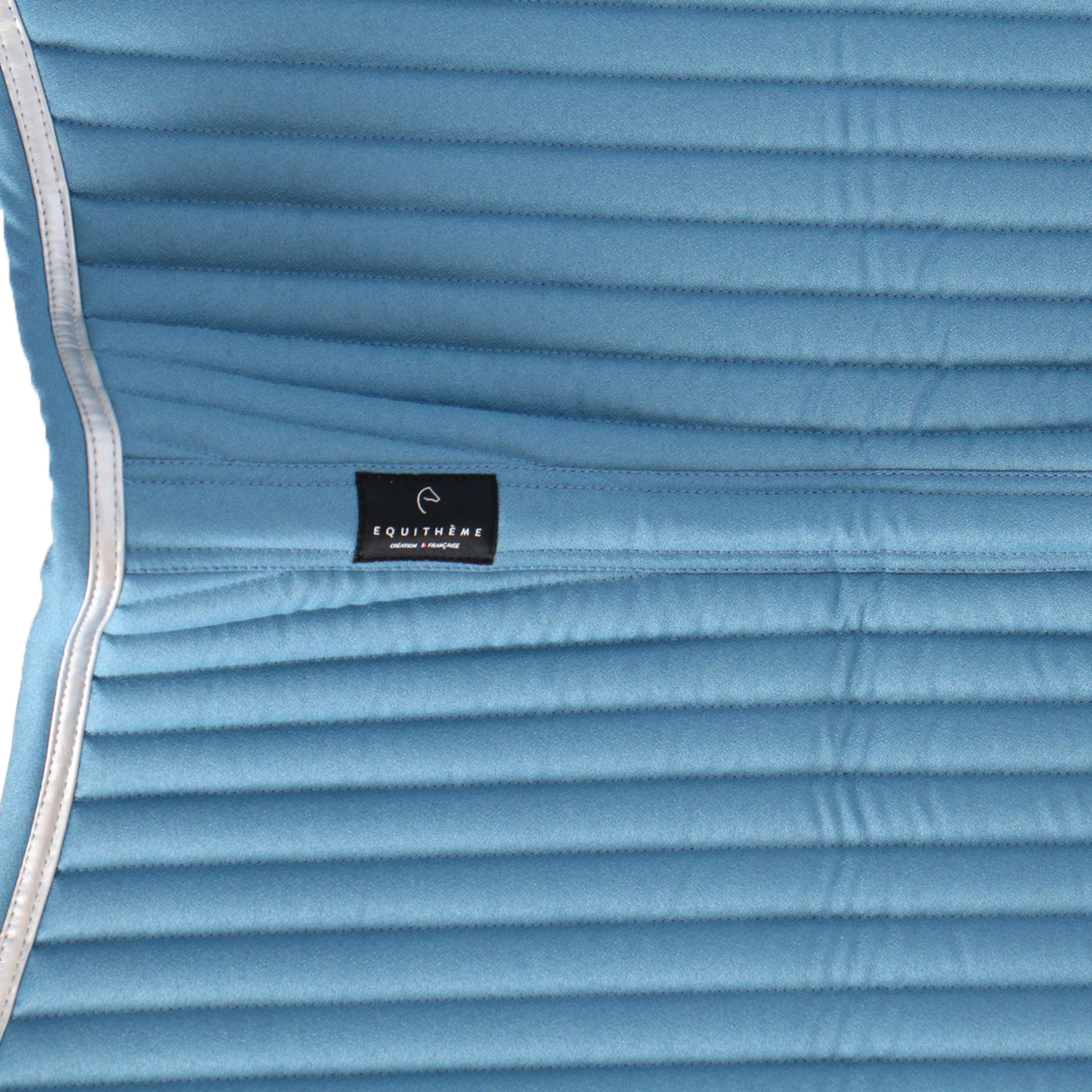EQUITHÈME Tapis de Selle Spring de Saut Bleu - Image 3