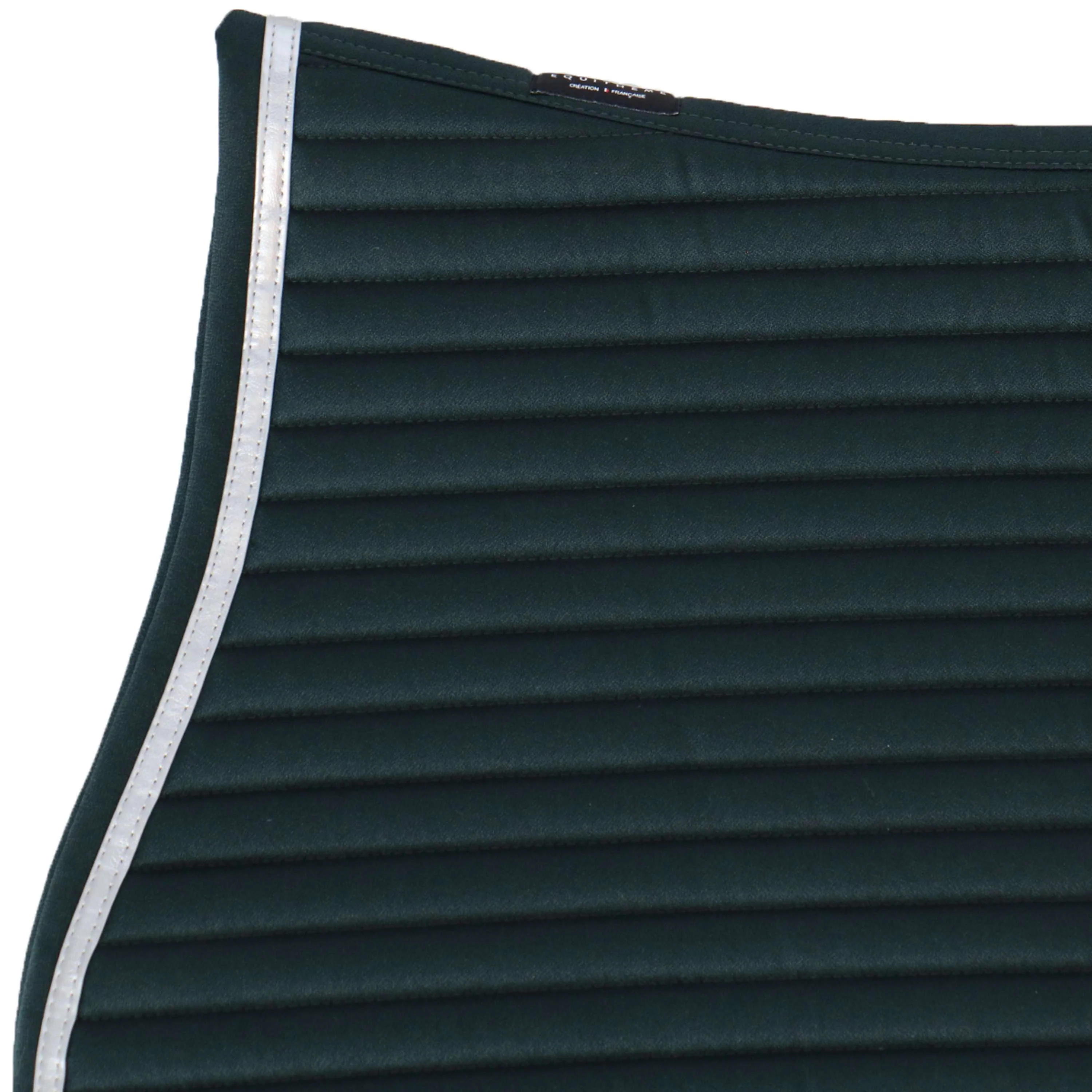 EQUITHÈME Tapis de Selle Spring de Saut Vert Foncé - Image 4