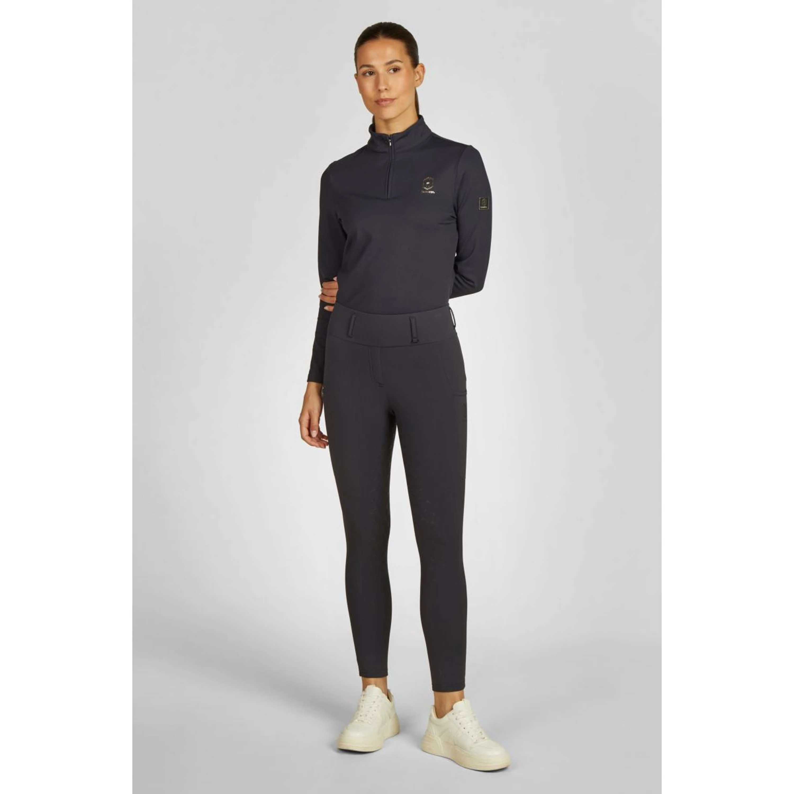 Eskadron Legging d'Équitation Heritage Cosy Full Grip Marin - Image 2