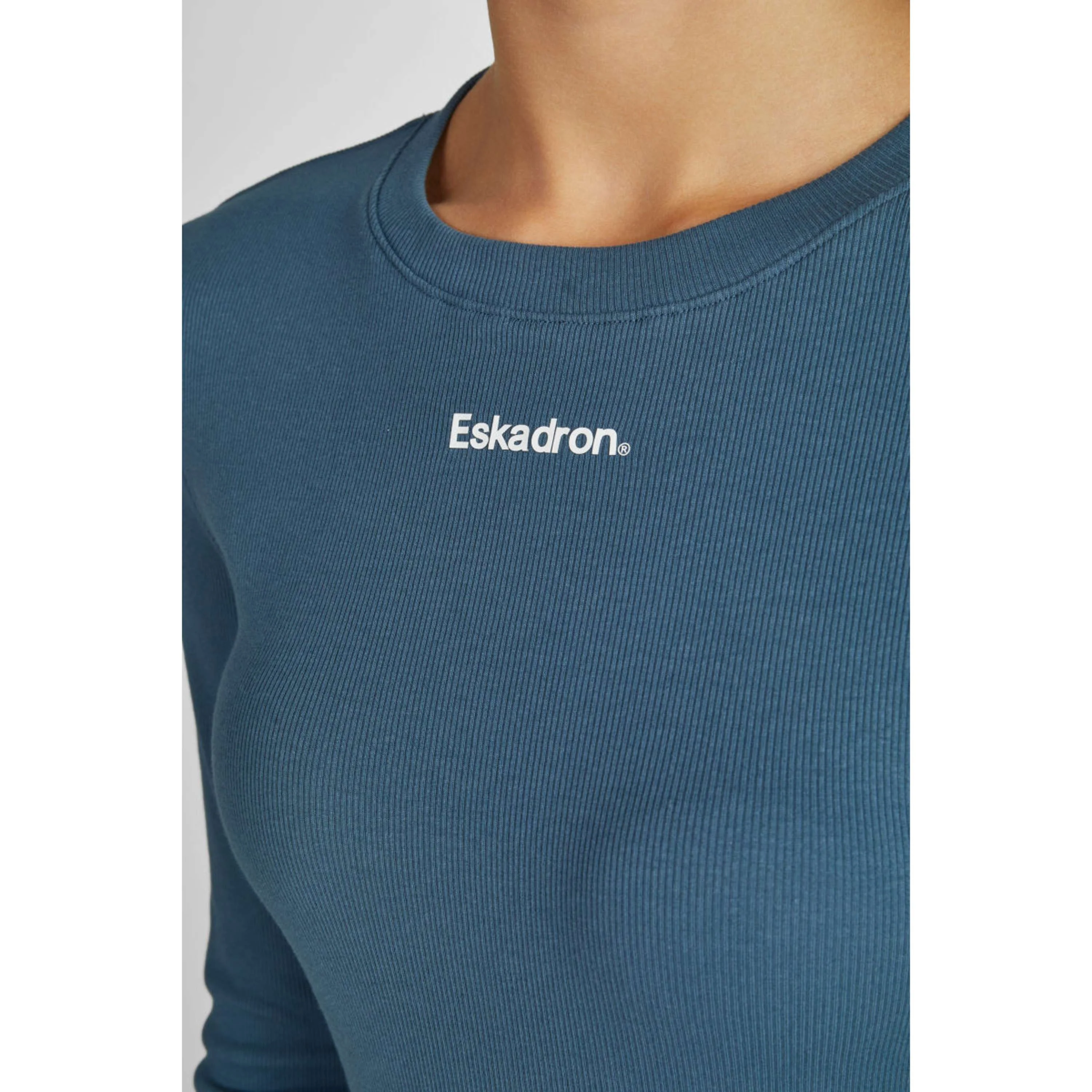 Eskadron Manches Longues Classic Sports Rib Ocean - Image 5