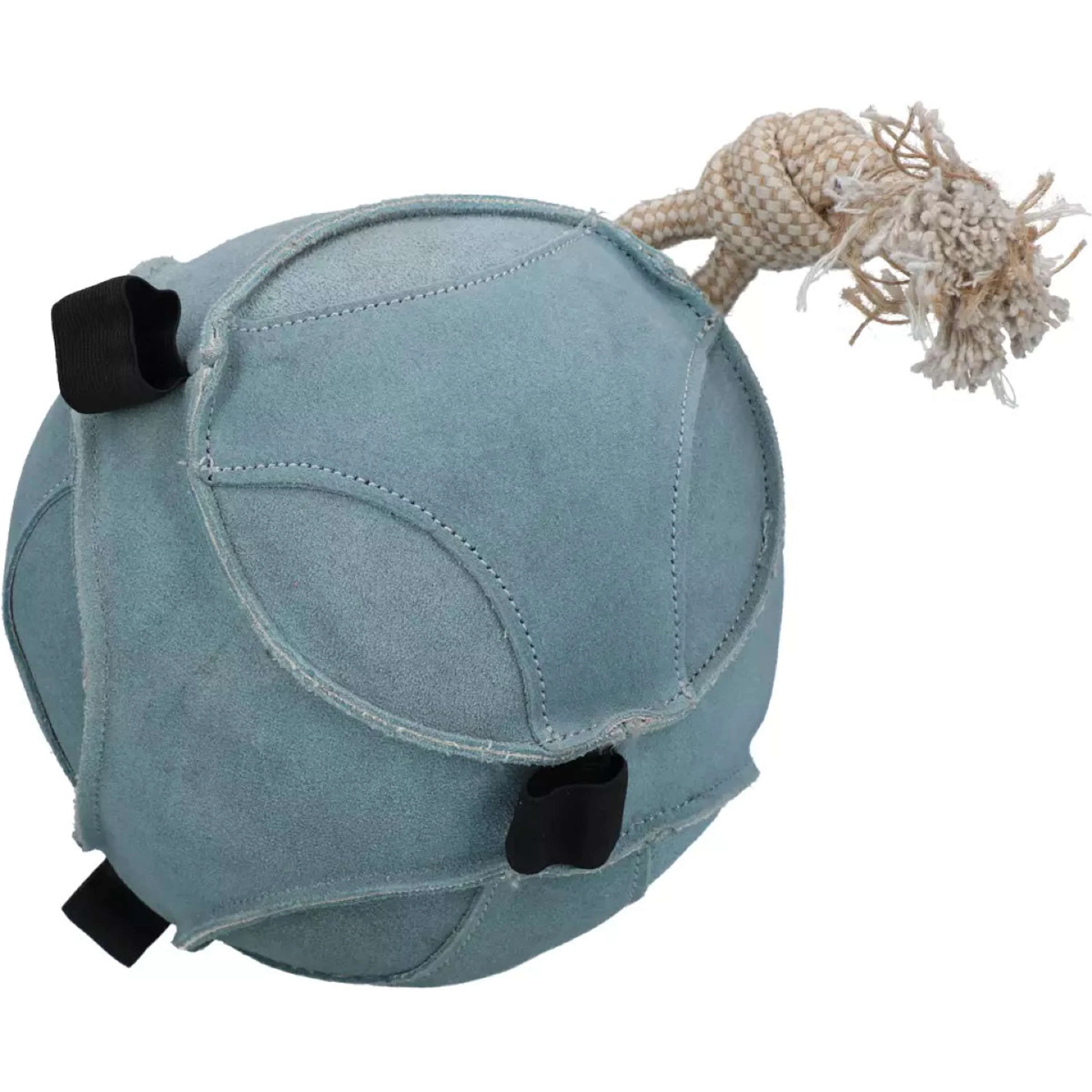 Excellent Balle de jeu amusante pour chevaux Suede Bleu