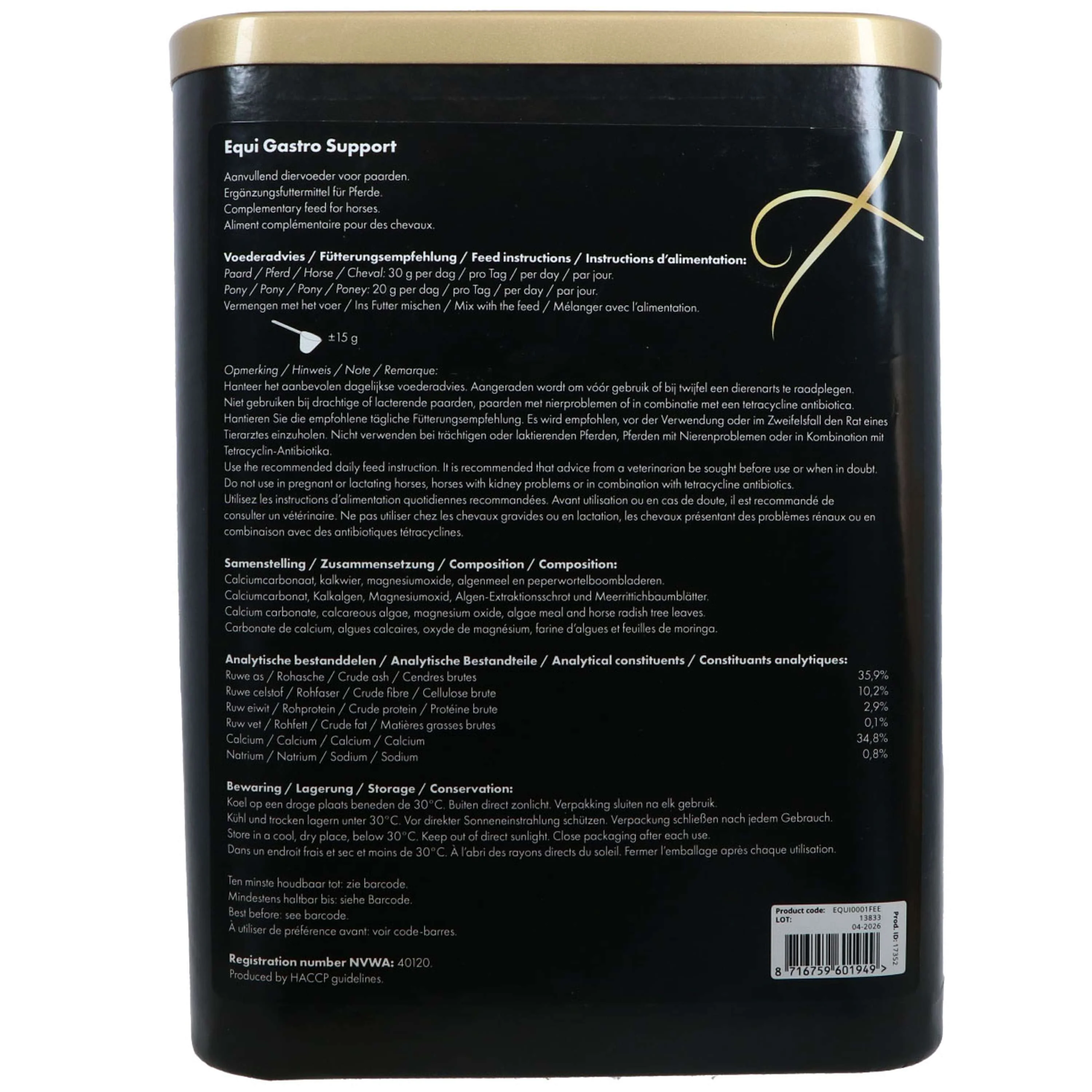 Excellent Equi Gastro Support Seau - Image 2