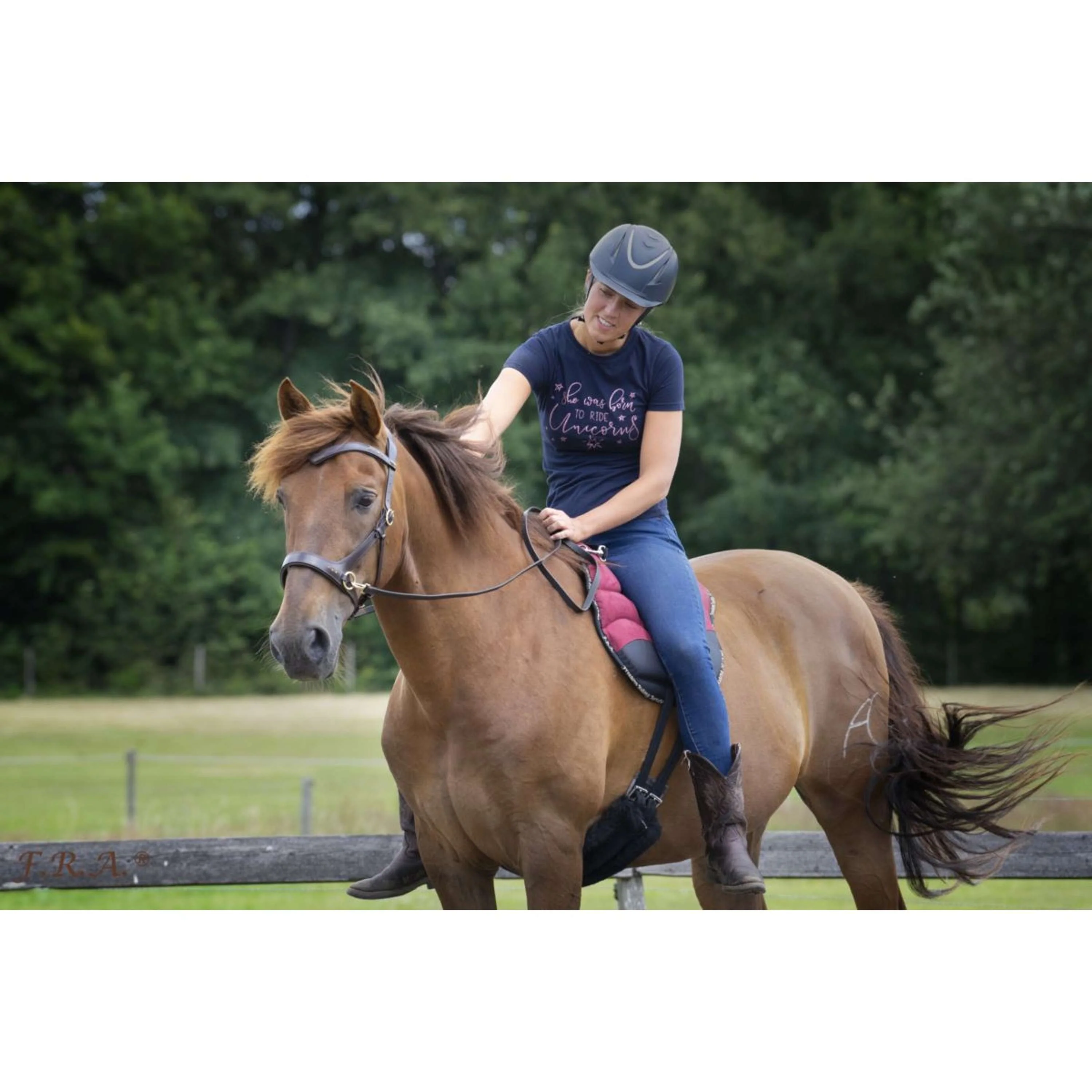 F.R.A. Pad Sans Selle Dardo Basic Bordeaux - Image 3
