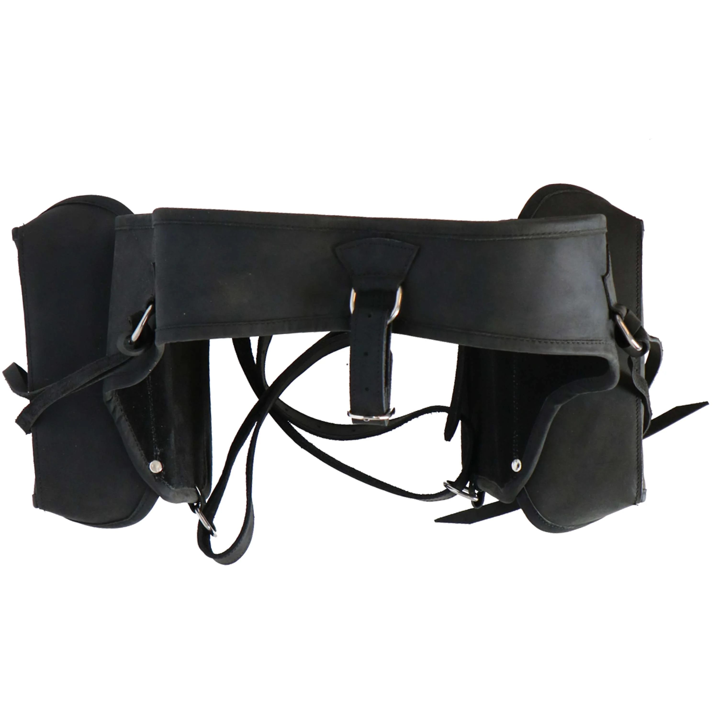 F.R.A. Sacoche Double de Selle Ico Cuir Noir - Image 4