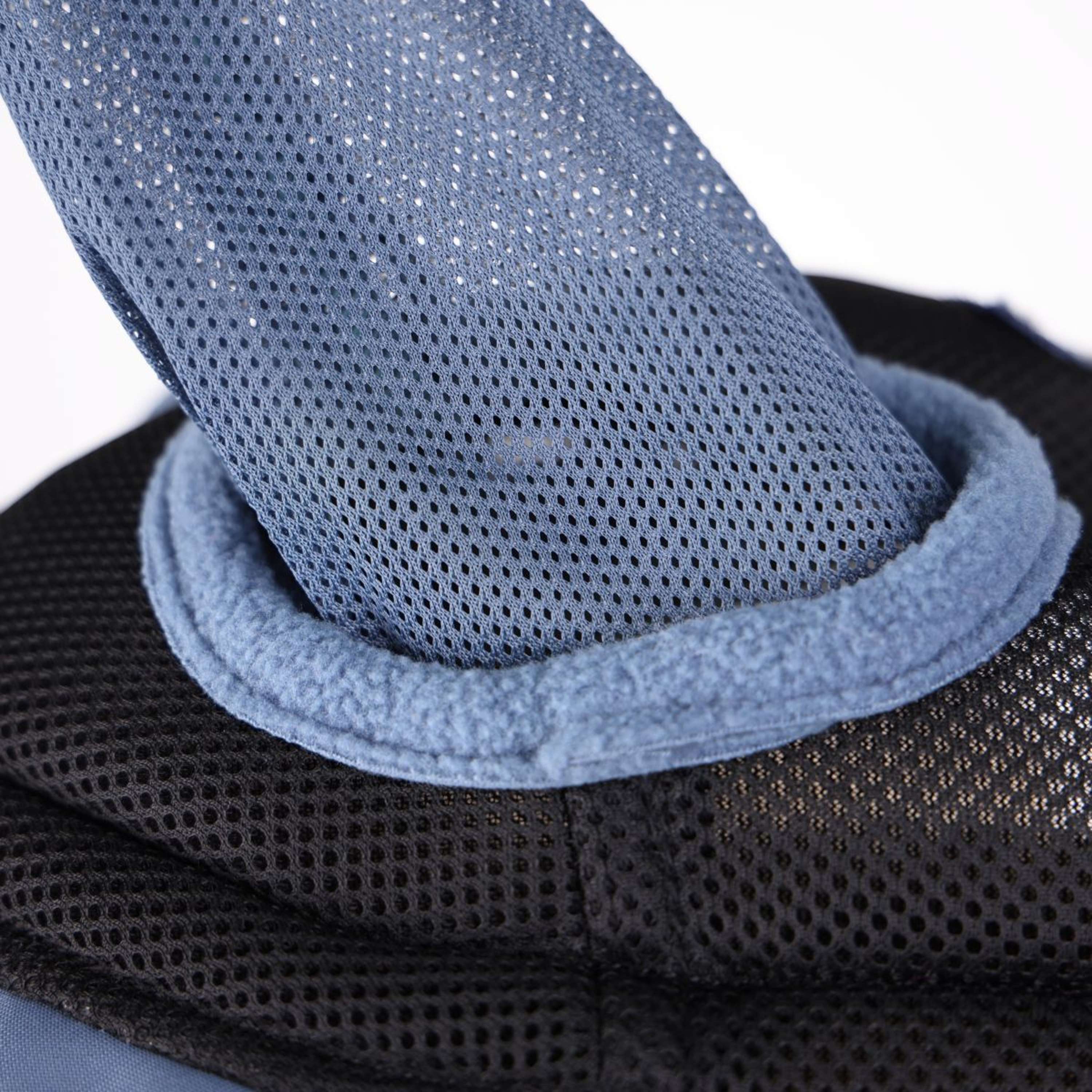 FlyGuard by Shires Masque Anti-Mouches Pro Air Motion avec Oreilles et Nez Deep Airforce Blue - Image 5