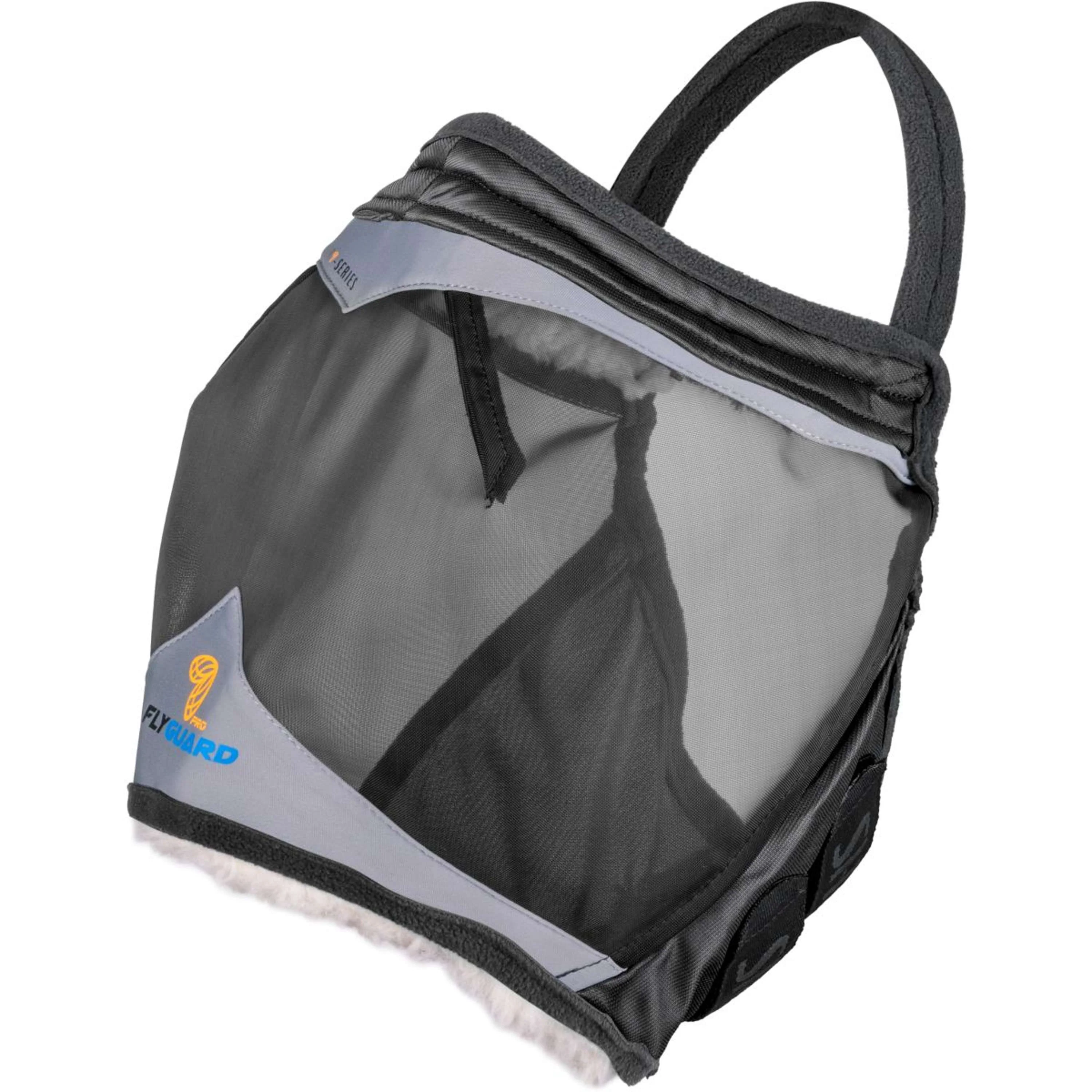 FlyGuard by Shires Masque Anti-Mouches Pro Fine Mesh sans Oreilles Jet - Image 2