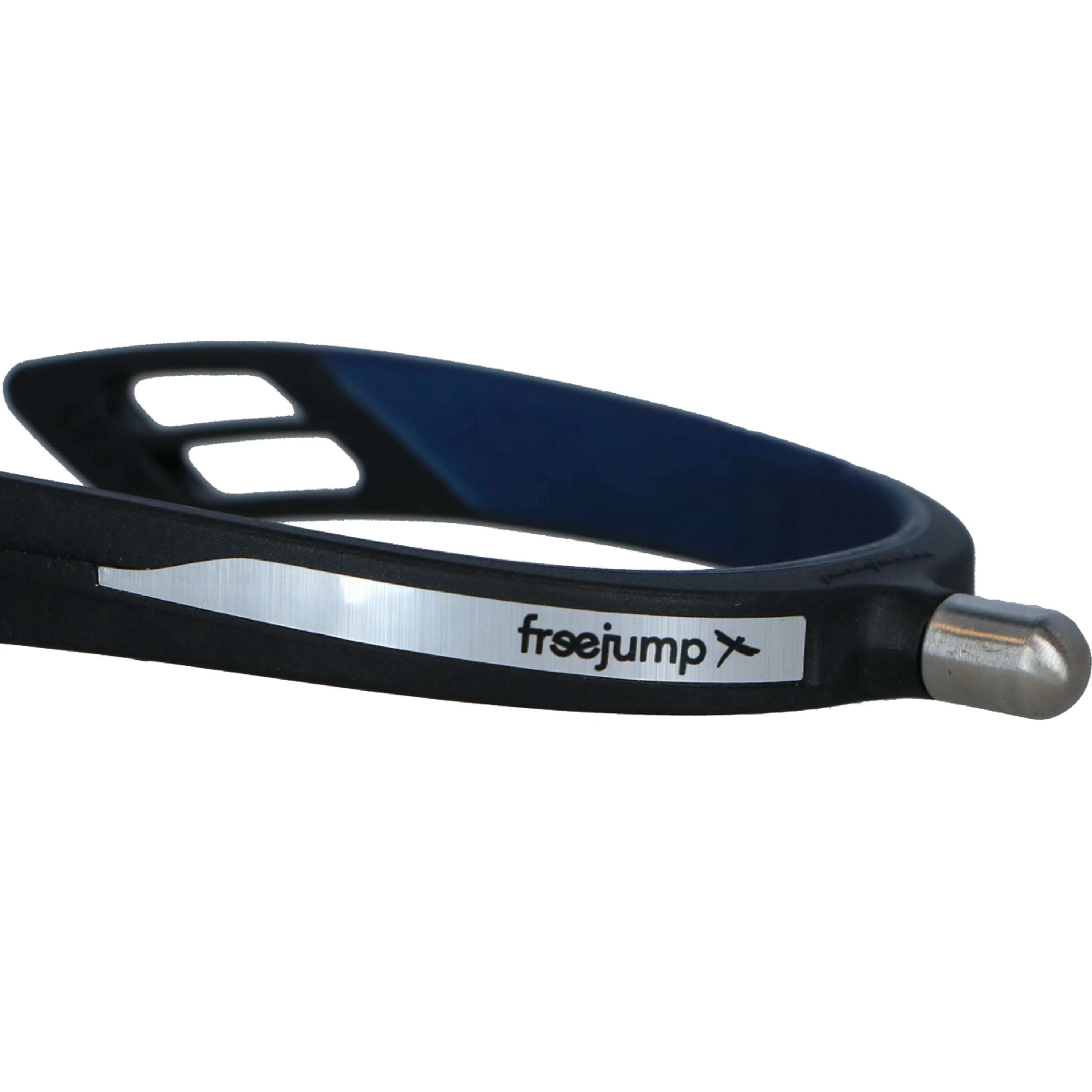 Freejump Eperon Prince de Galles Spur'on Round End Noir/Pearl Blue - Image 3