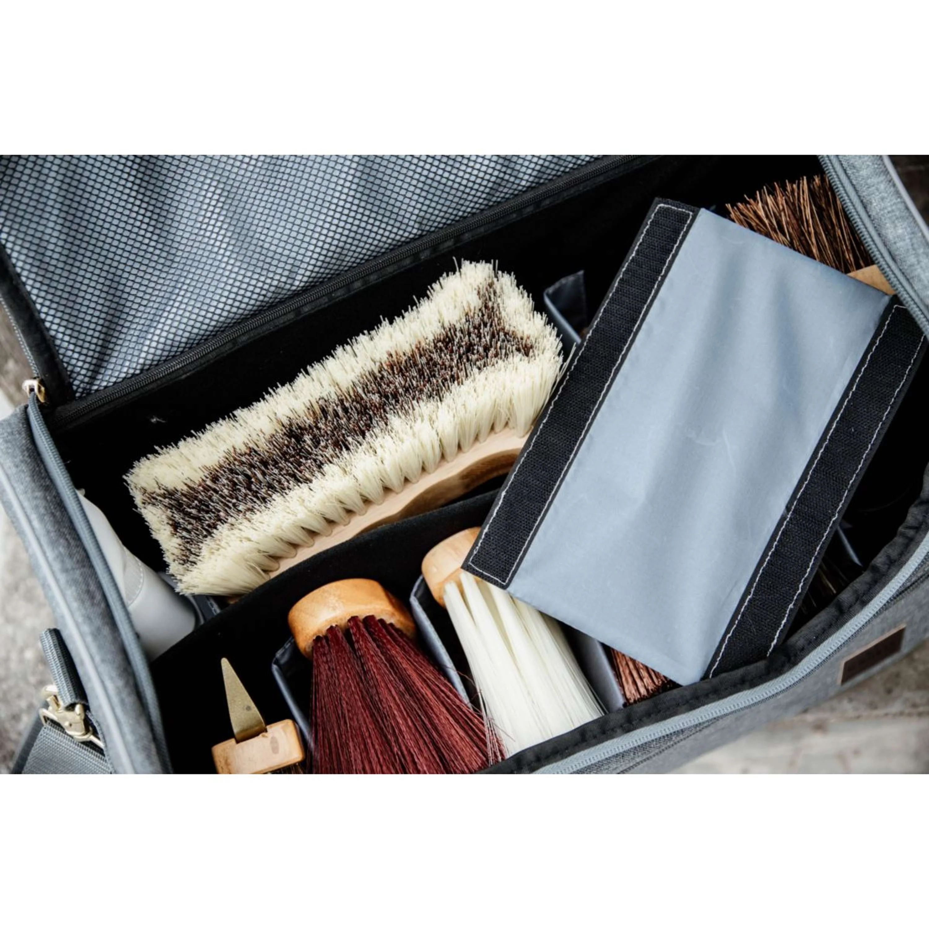 Grooming Deluxe by Kentucky Grooming Bag Set Gris - Image 4