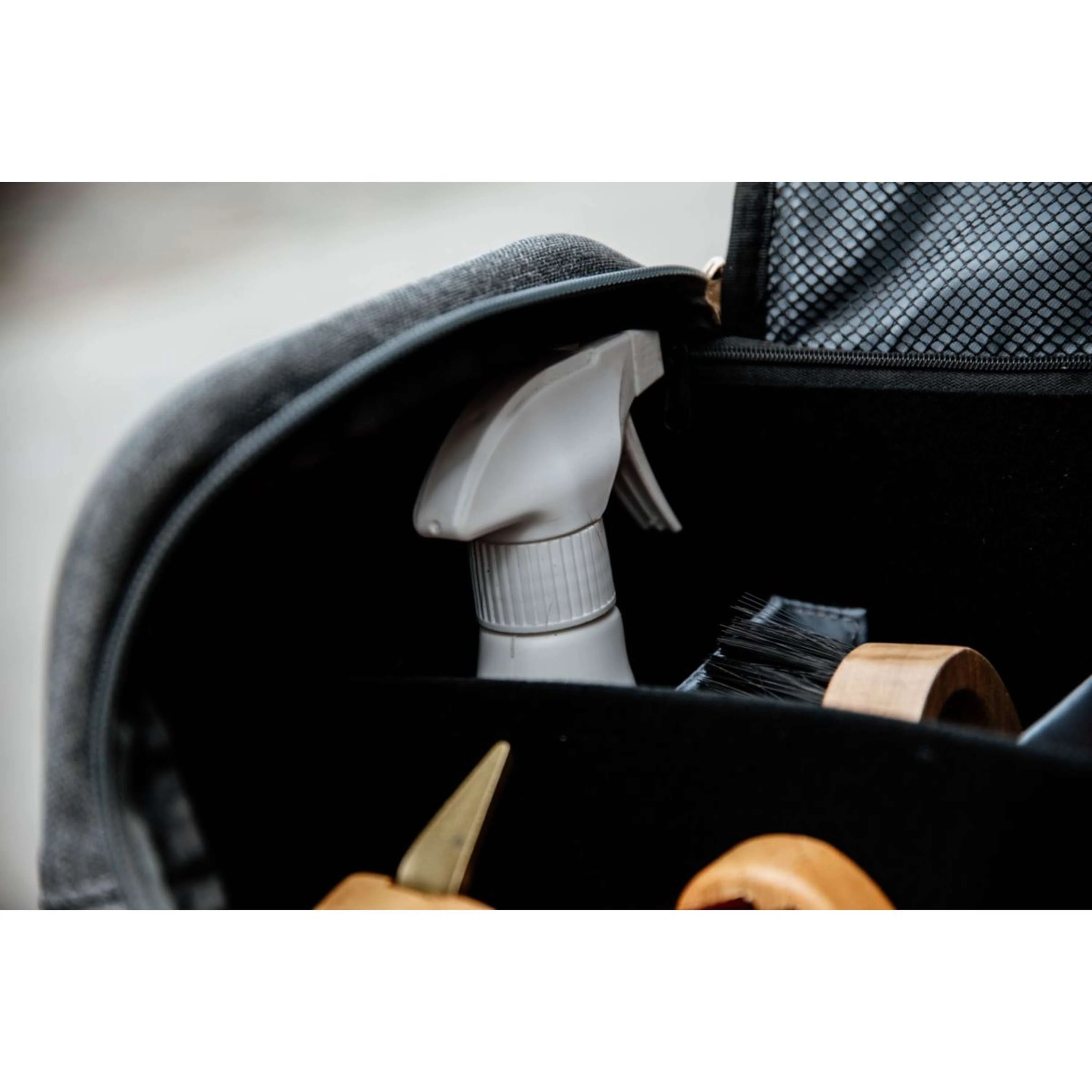 Grooming Deluxe by Kentucky Grooming Bag Set Noir - Image 3