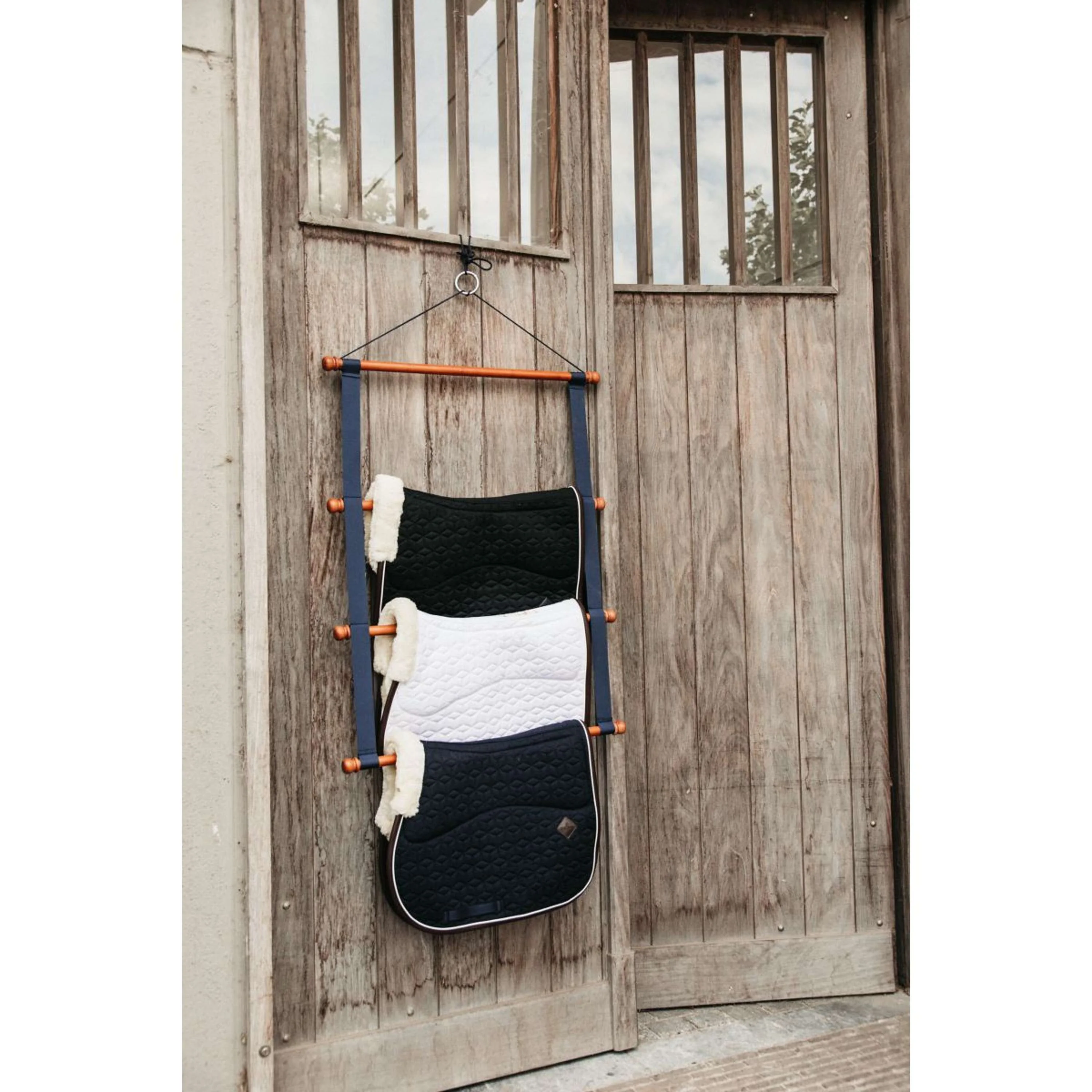 Grooming Deluxe by Kentucky Support de Tapis de Selle Luxe Bleu - Image 3