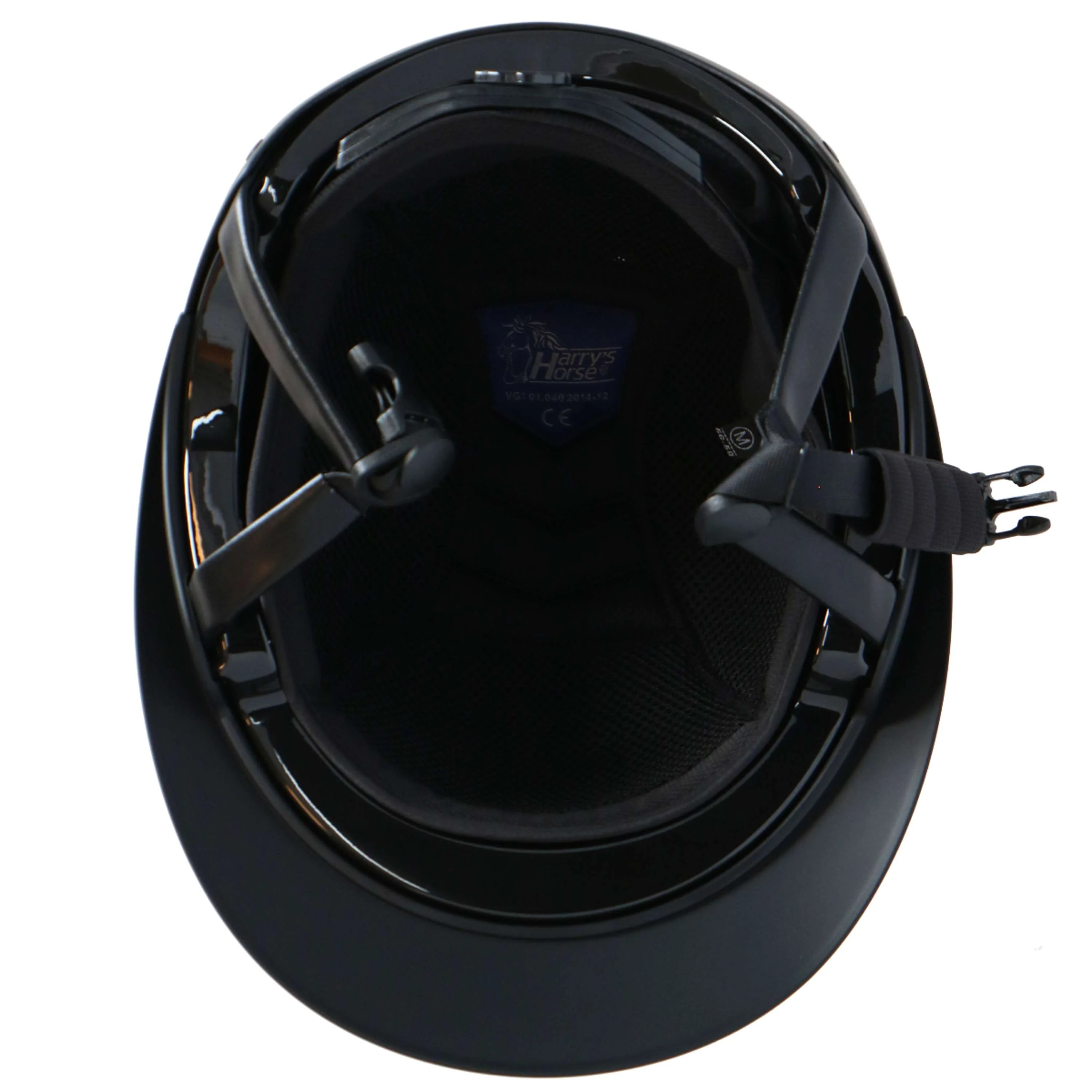 Harry's Horse Casque de Sécurité Mont Blanc Glossy Noir - Image 7