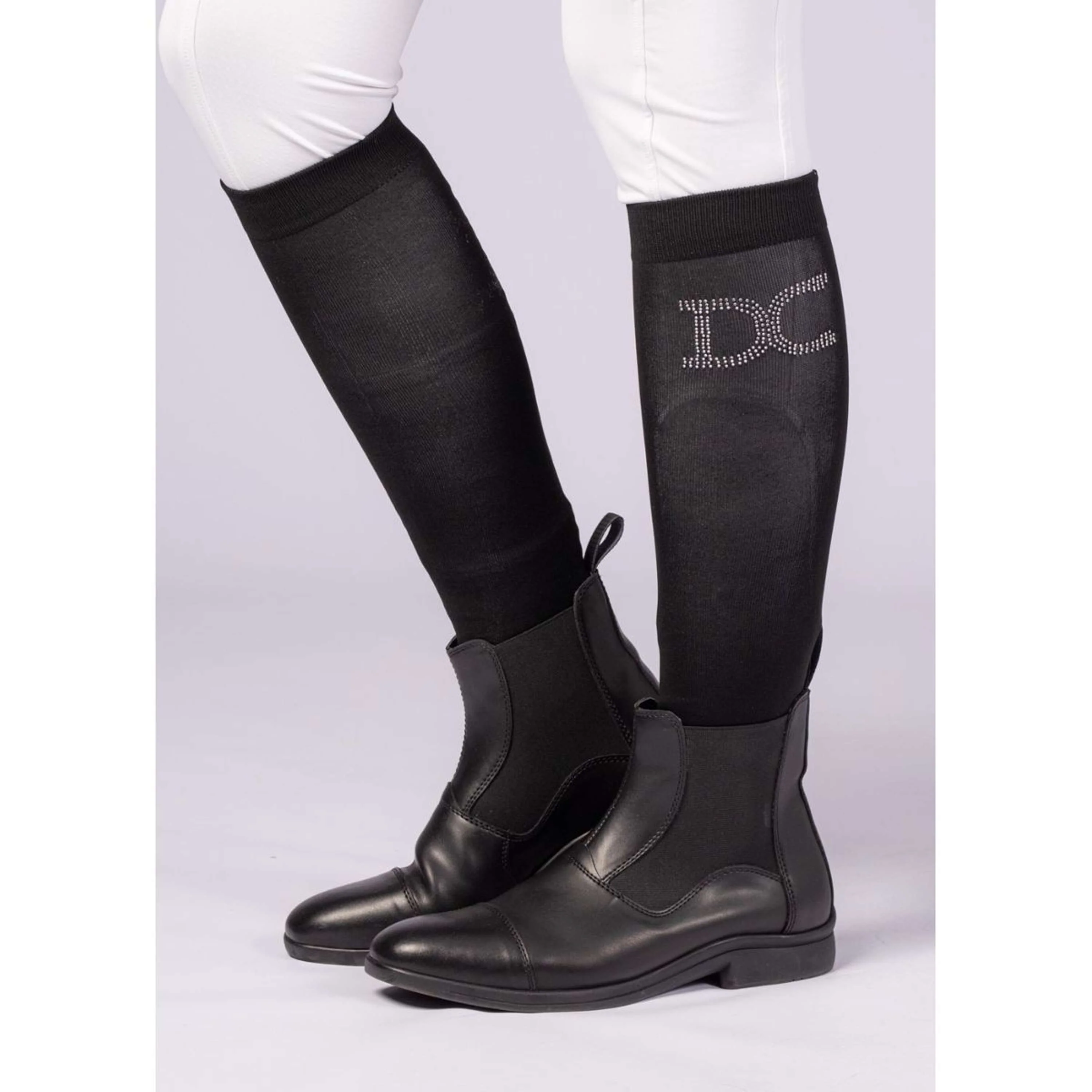 Harry's Horse Chaussettes d'Équitation Denici Cavalli Noir - Image 2