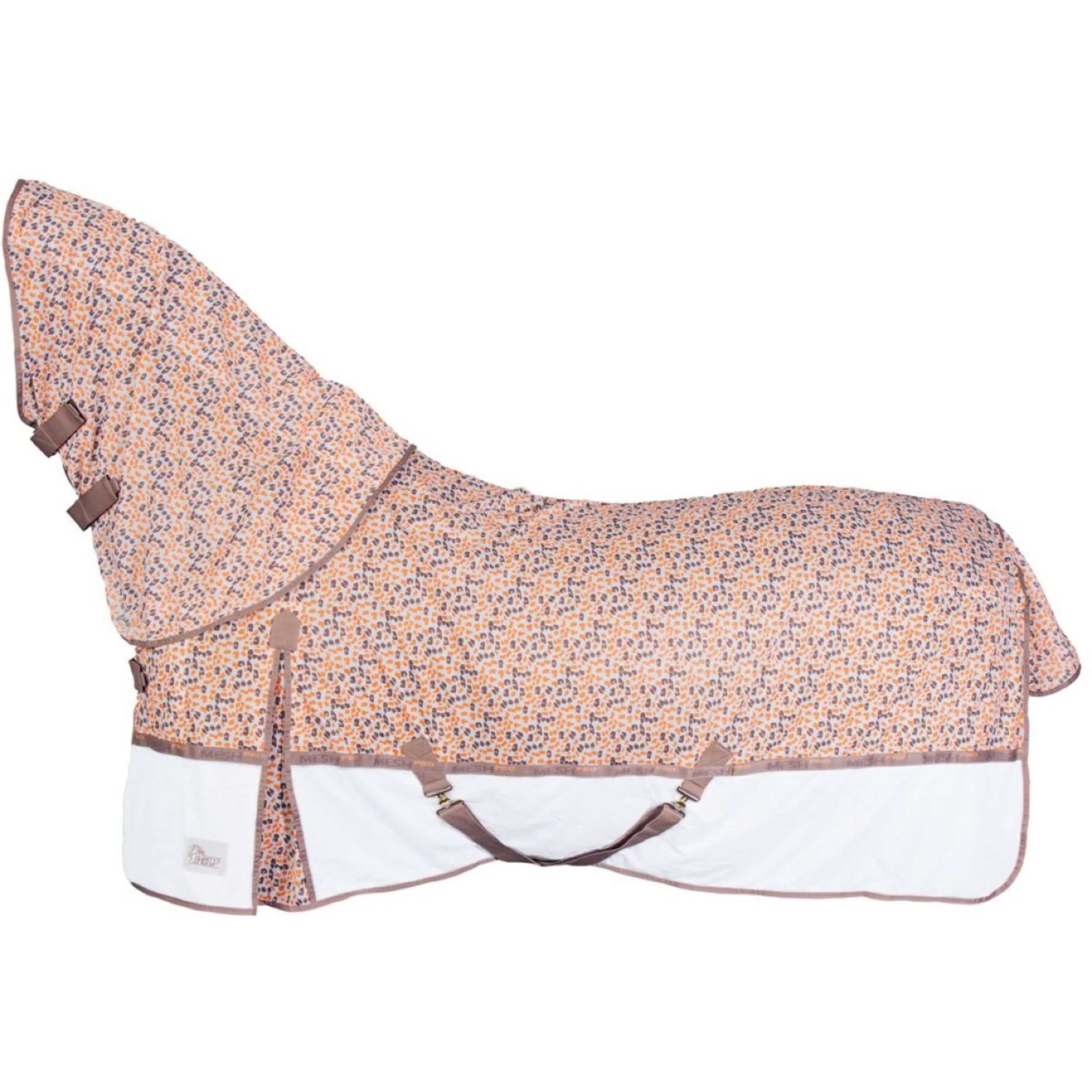 Harry's Horse Couverture Anti-Mouches Mesh-Pro Camo Taupe Gris