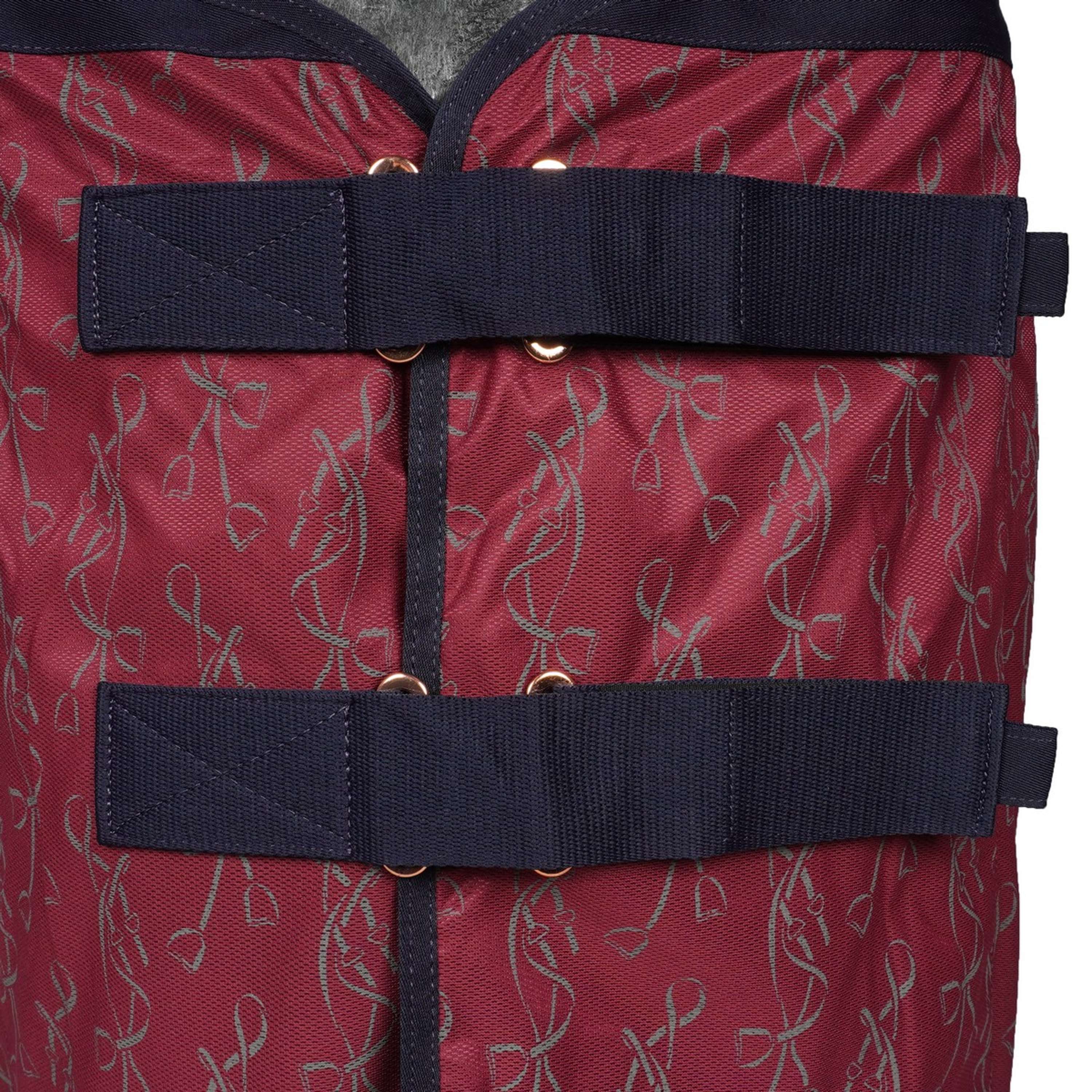 Harry's Horse Couverture Anti-Mouches Mesh Superior Bordeaux - Image 2