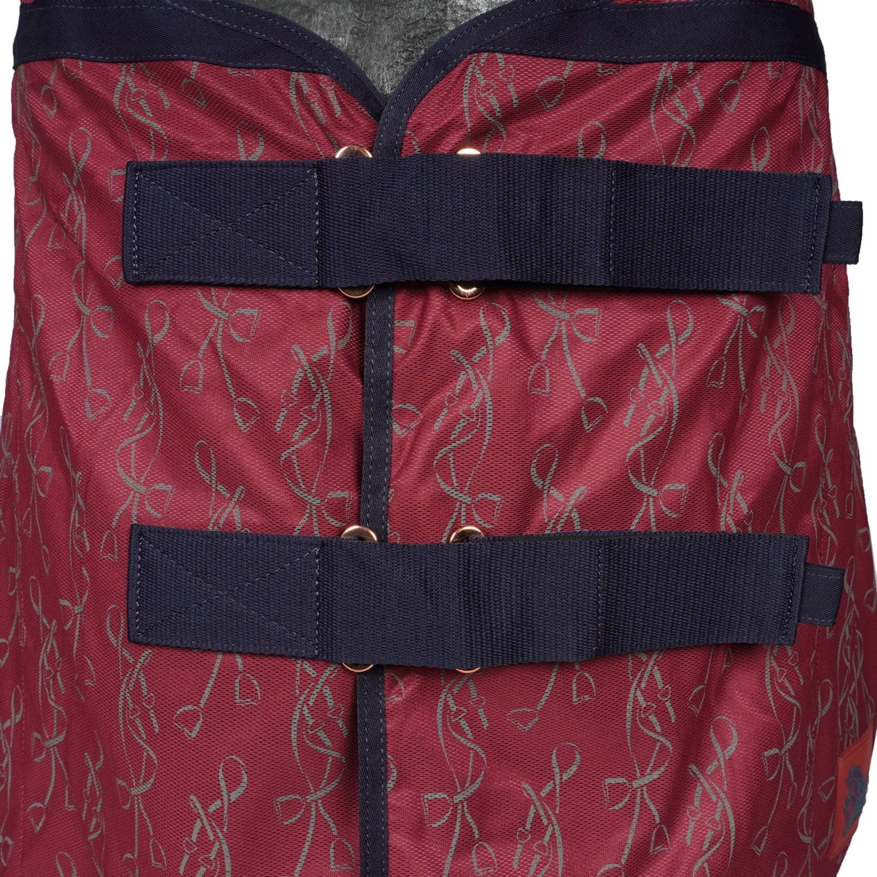 Harry's Horse Couverture Anti-Mouches Mesh Superior Bordeaux - Image 3